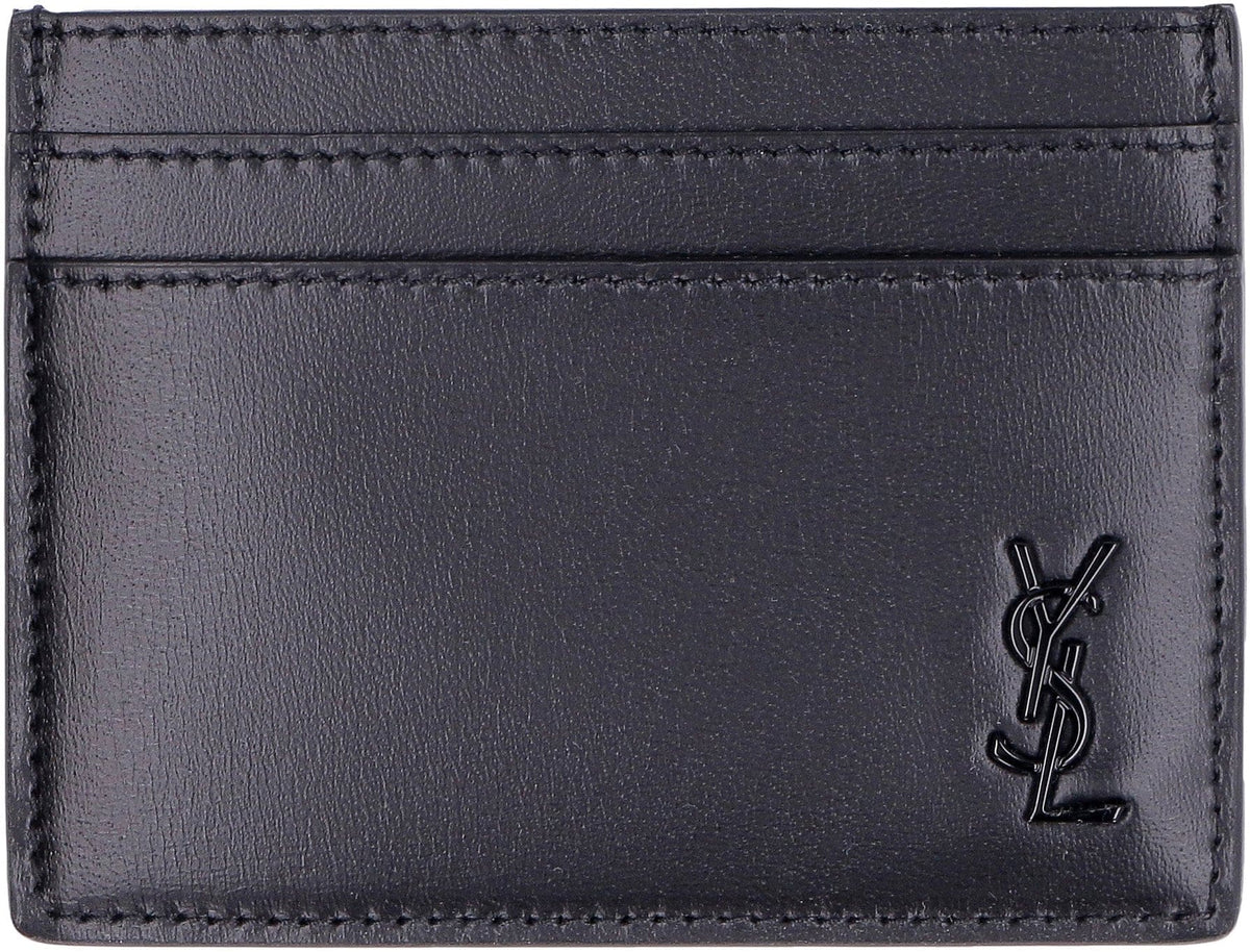SAINT LAURENT Mini Cassandre Cardholder | Banlieue91