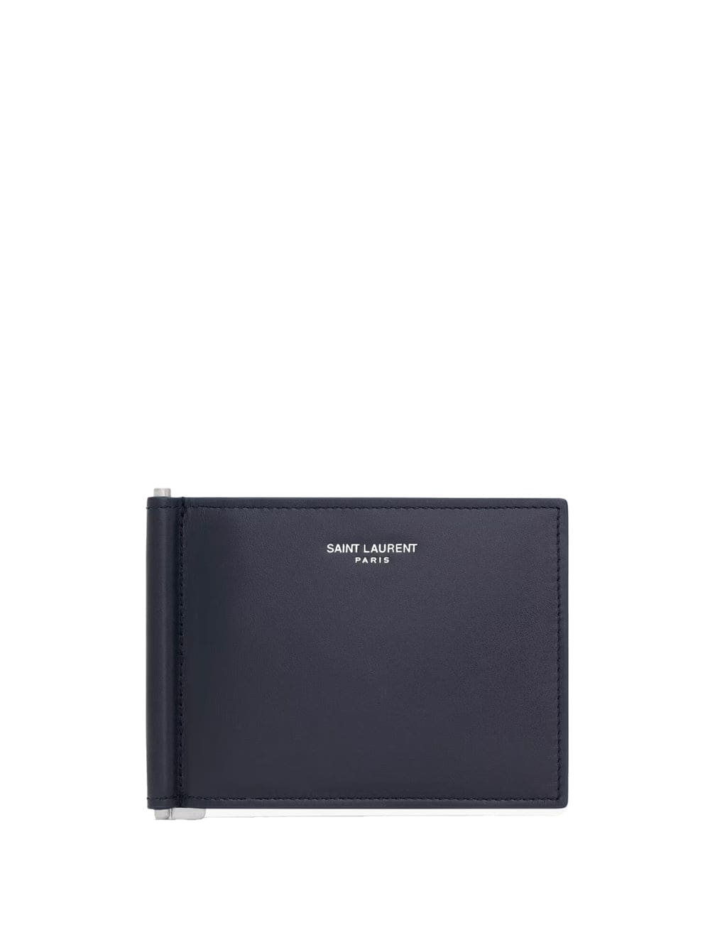 SAINT LAURENT Mini Leather Bill Clip Wallet | Banlieue91