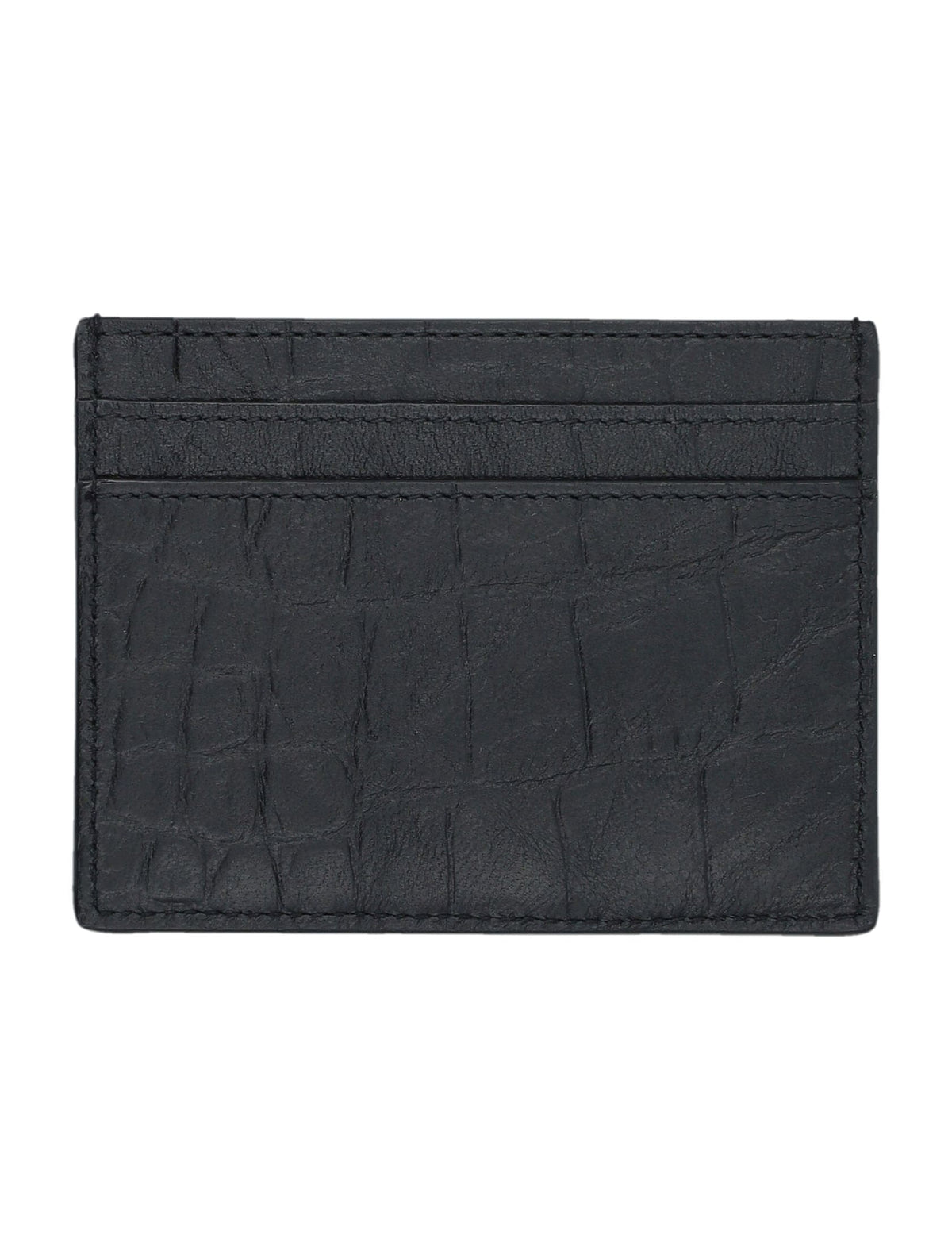 SAINT LAURENT Monogram Mini Credit Card Holder | Banlieue91
