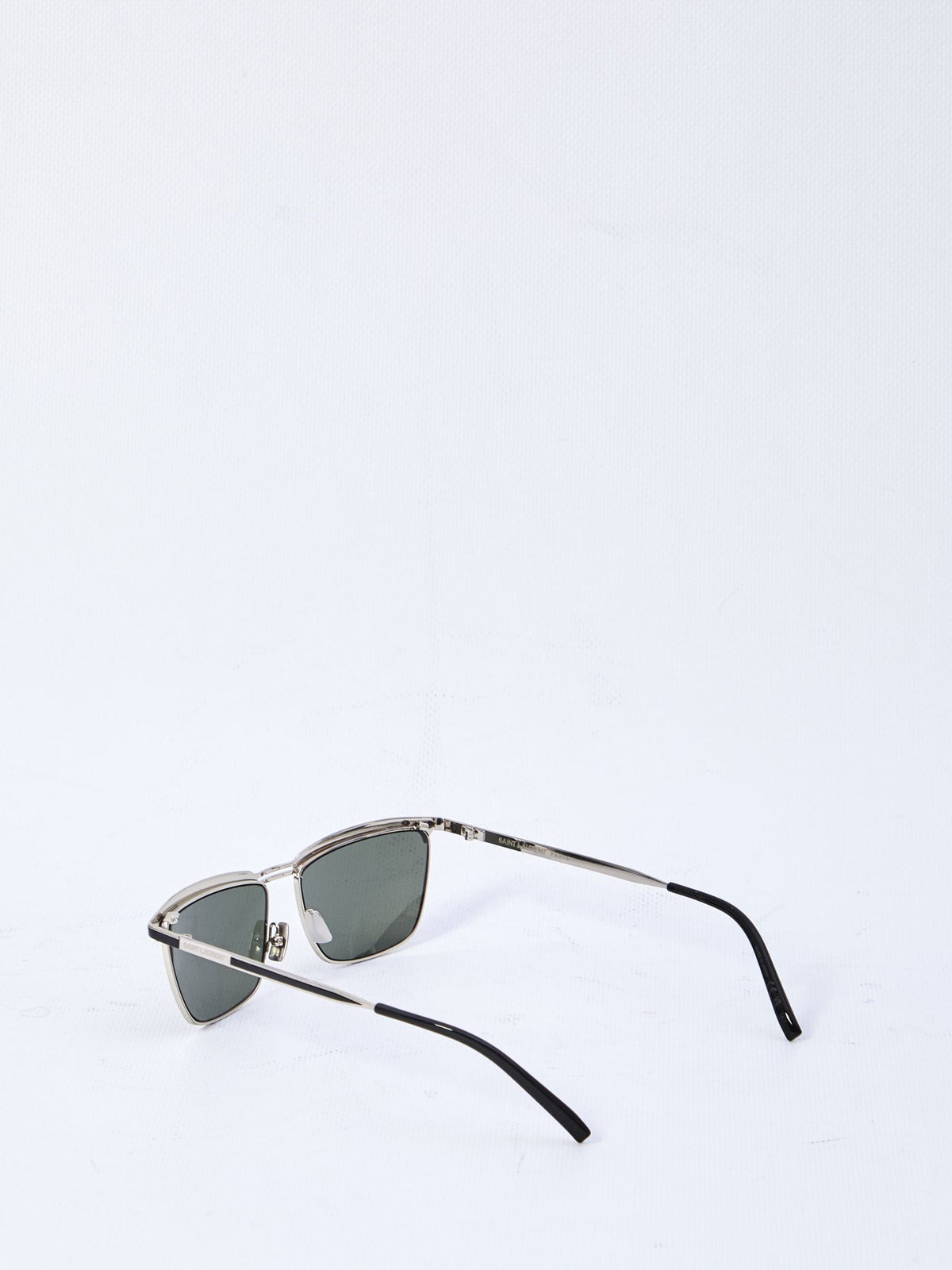 SAINT LAURENT Squared Metal Sunglasses | Banlieue91