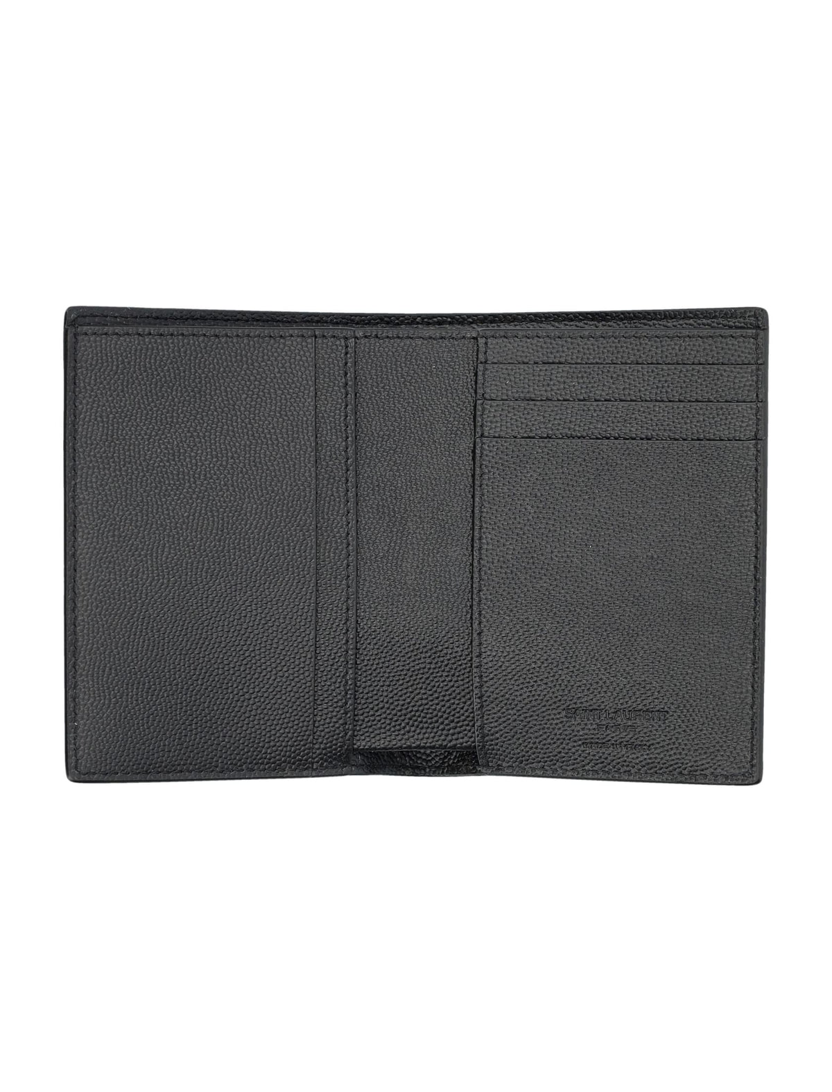 SAINT LAURENT Vertical Bi-Fold Wallet - FW25 | Banlieue91