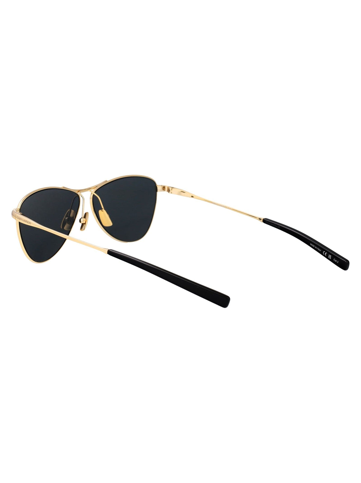 SAINT LAURENT Vesper 003 Glamorous Metal Sunglasses | Banlieue91