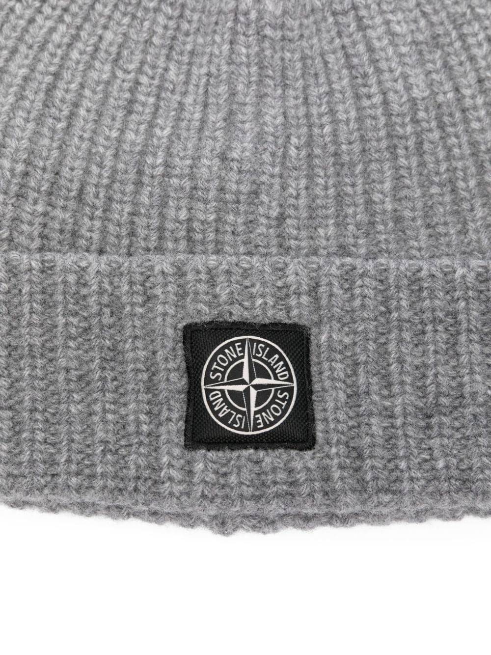 STONE ISLAND Lightweight Wool Knit Beanie for Men | Banlieue91