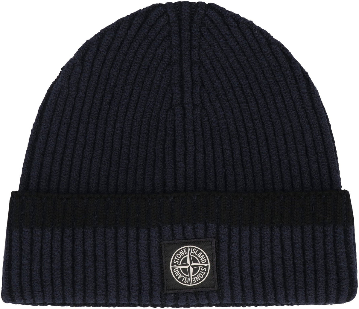 STONE ISLAND Ribbed Knit Hat | Banlieue91