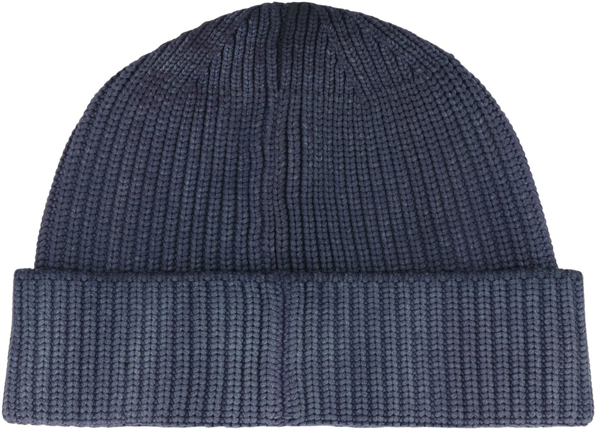 STONE ISLAND Ribbed Knit Hat for Men | Banlieue91