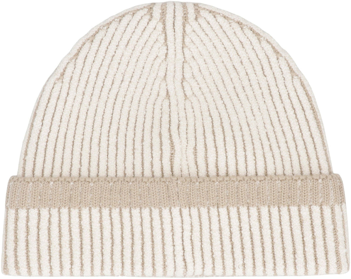 STONE ISLAND Ribbed Knit Hat - Men's | Banlieue91