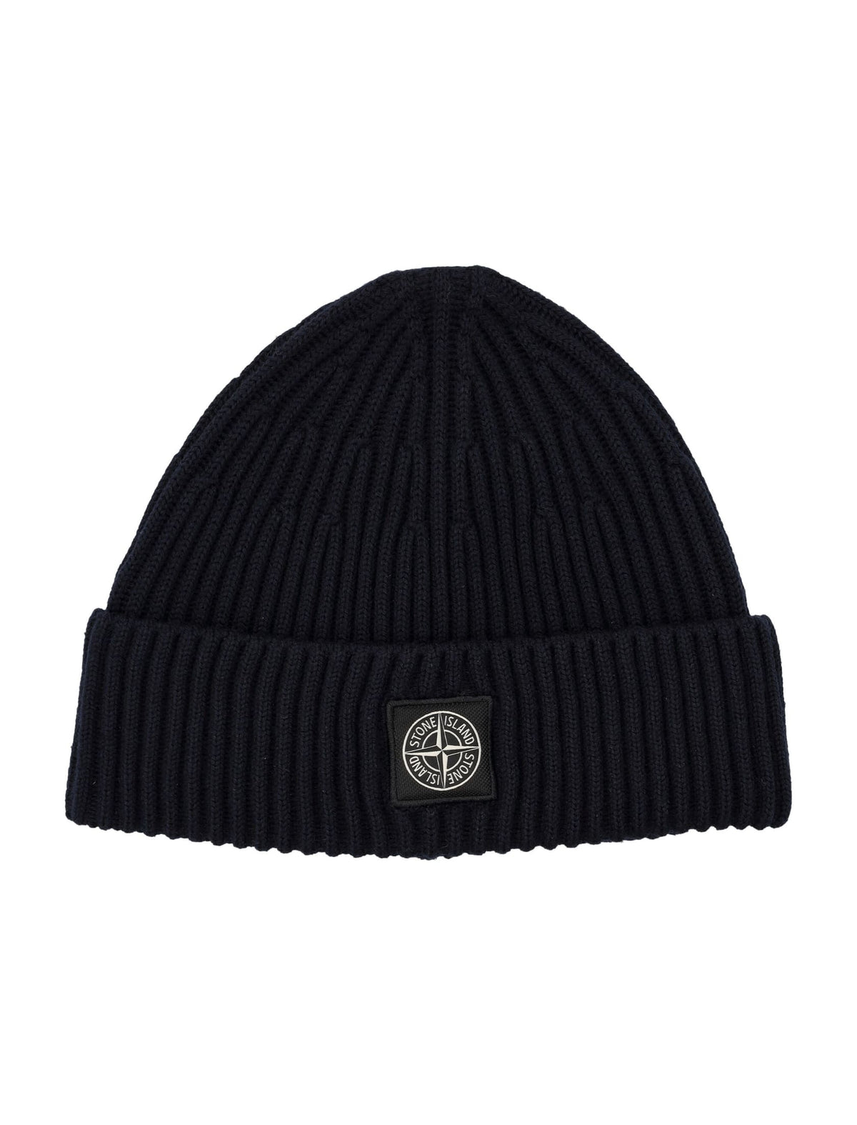 STONE ISLAND Ribbed Wool Beanie for Men | Banlieue91