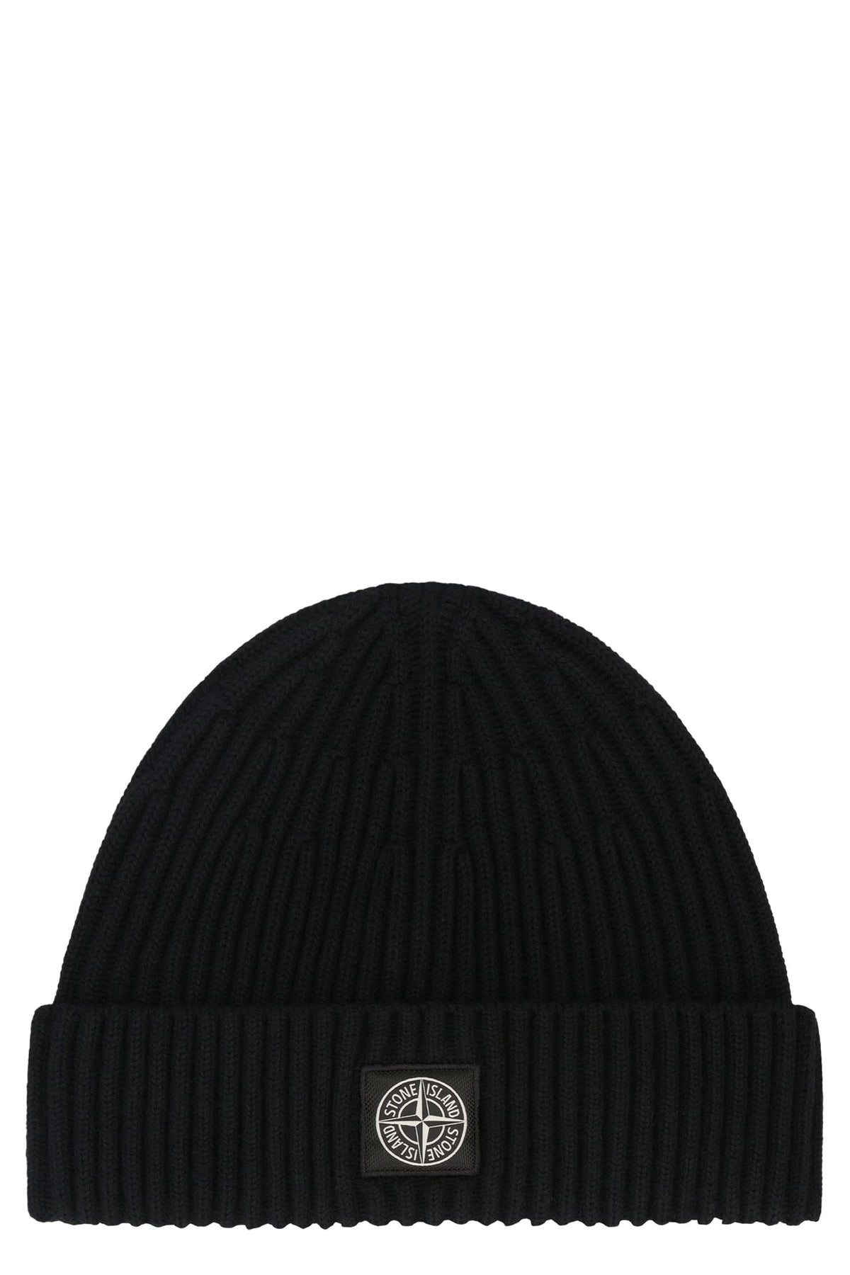 STONE ISLAND Ribbed Wool Beanie for Men | Banlieue91