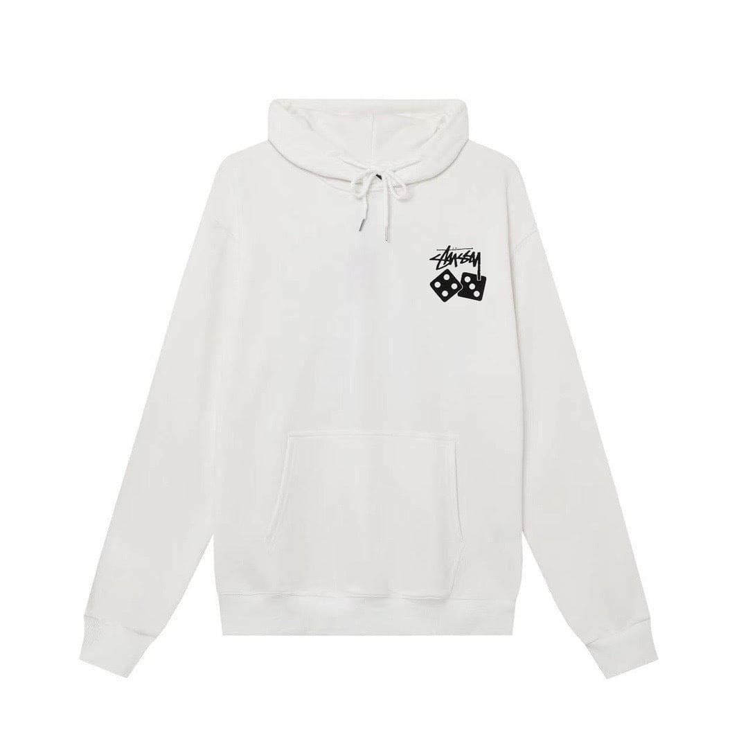 Stussy Dice Hoodie in White | Banlieue91