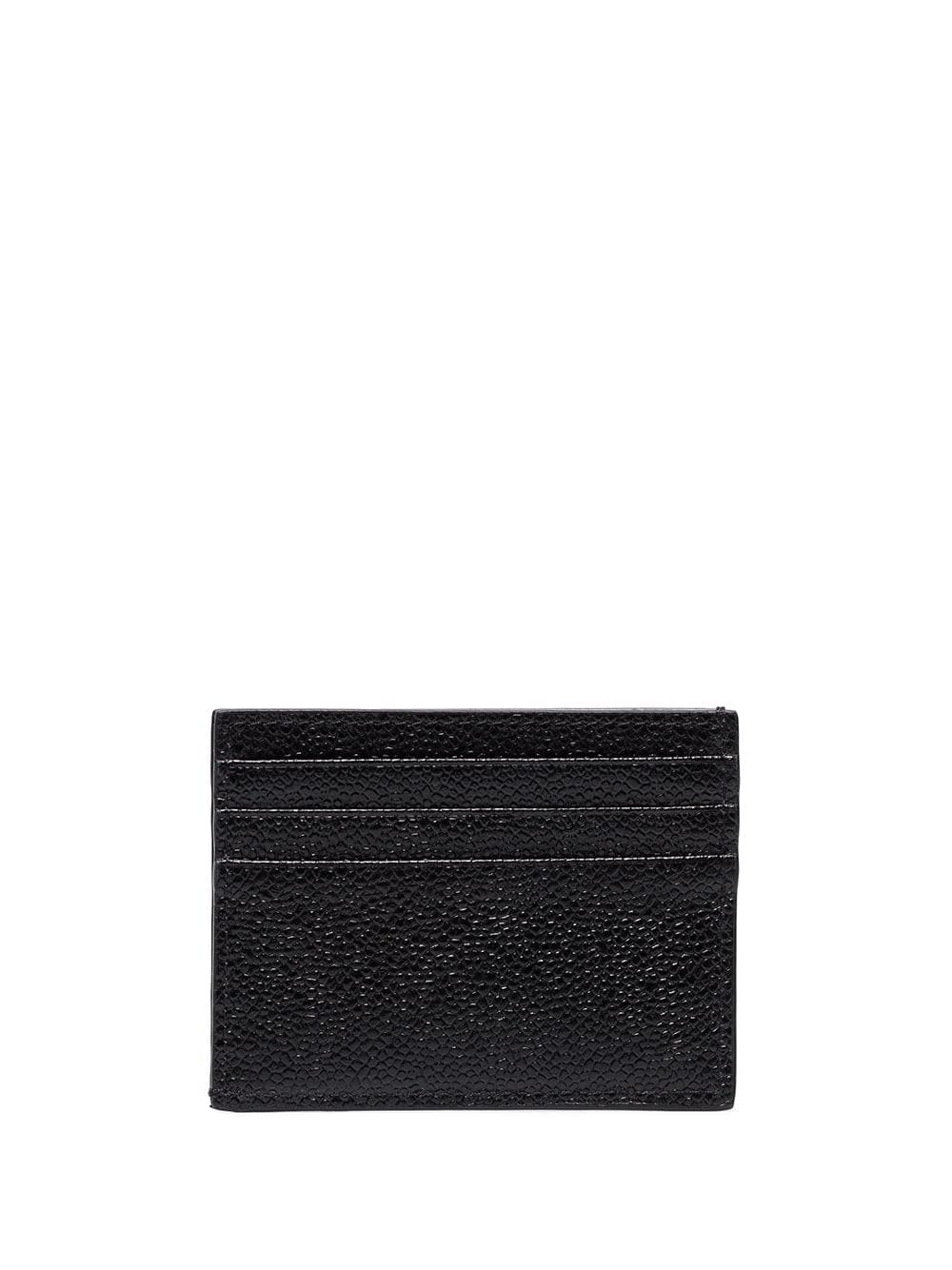 THOM BROWNE Men's Mini Leather Credit Card Case | Banlieue91