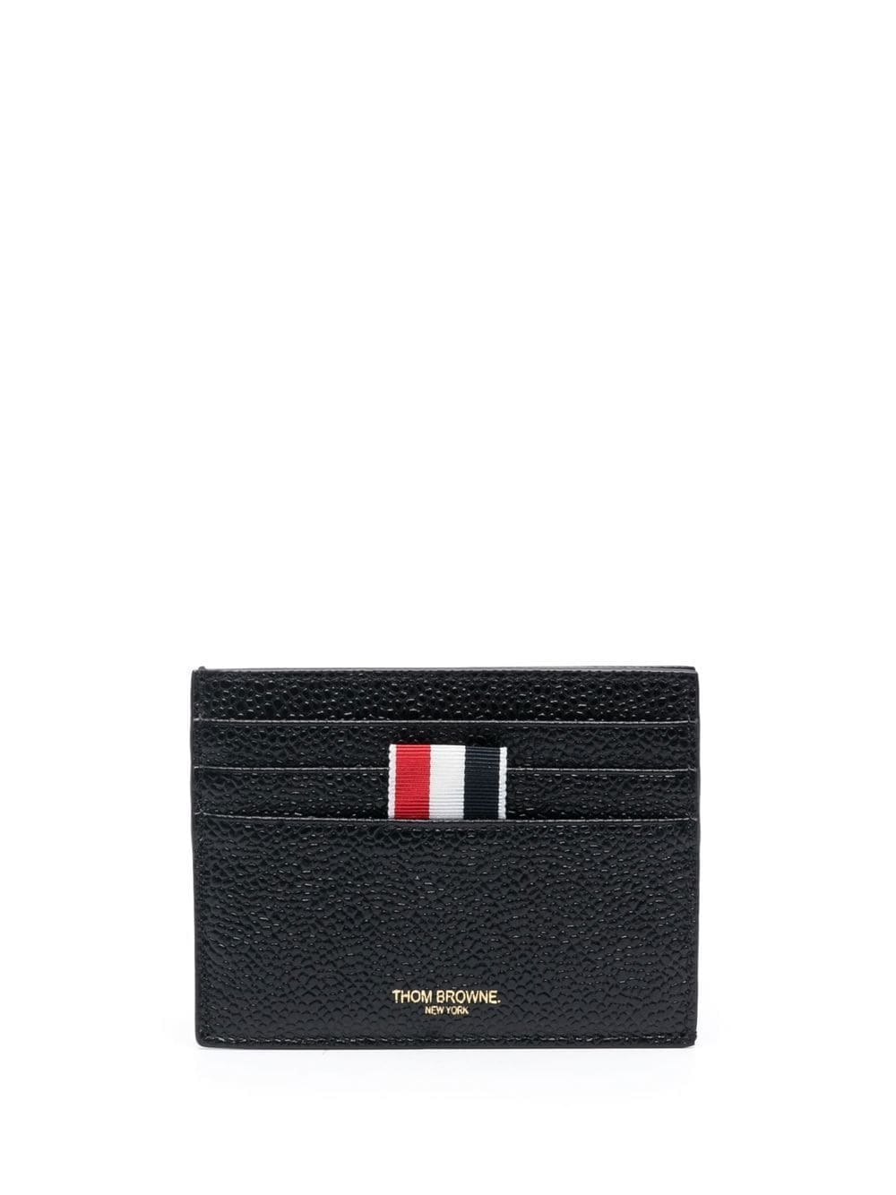 THOM BROWNE Men's Mini Leather Credit Card Case | Banlieue91
