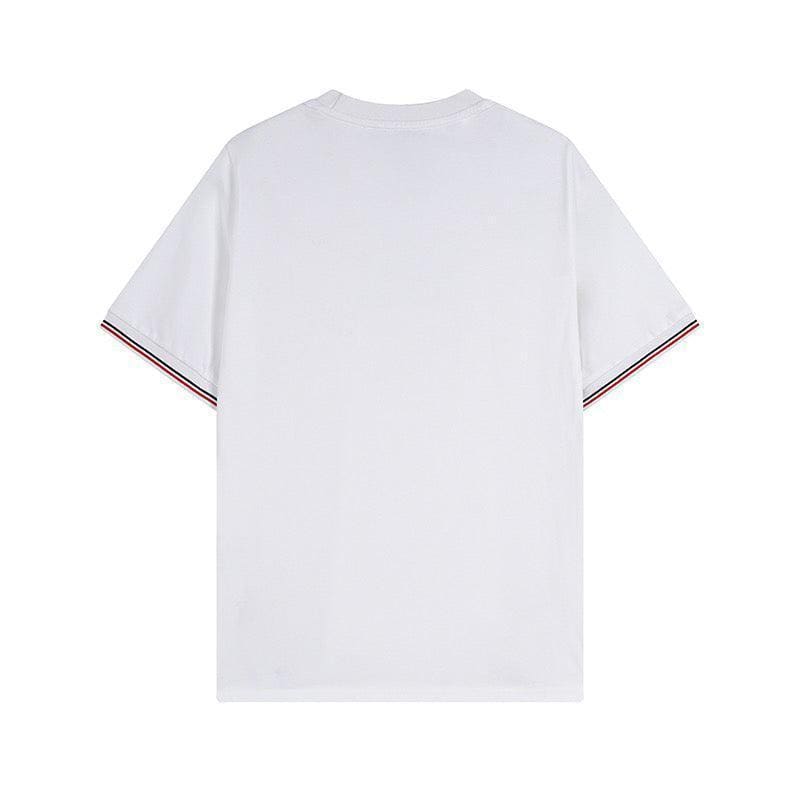 Thom Browne T-Shirt Without Collar 'White' | Banlieue91