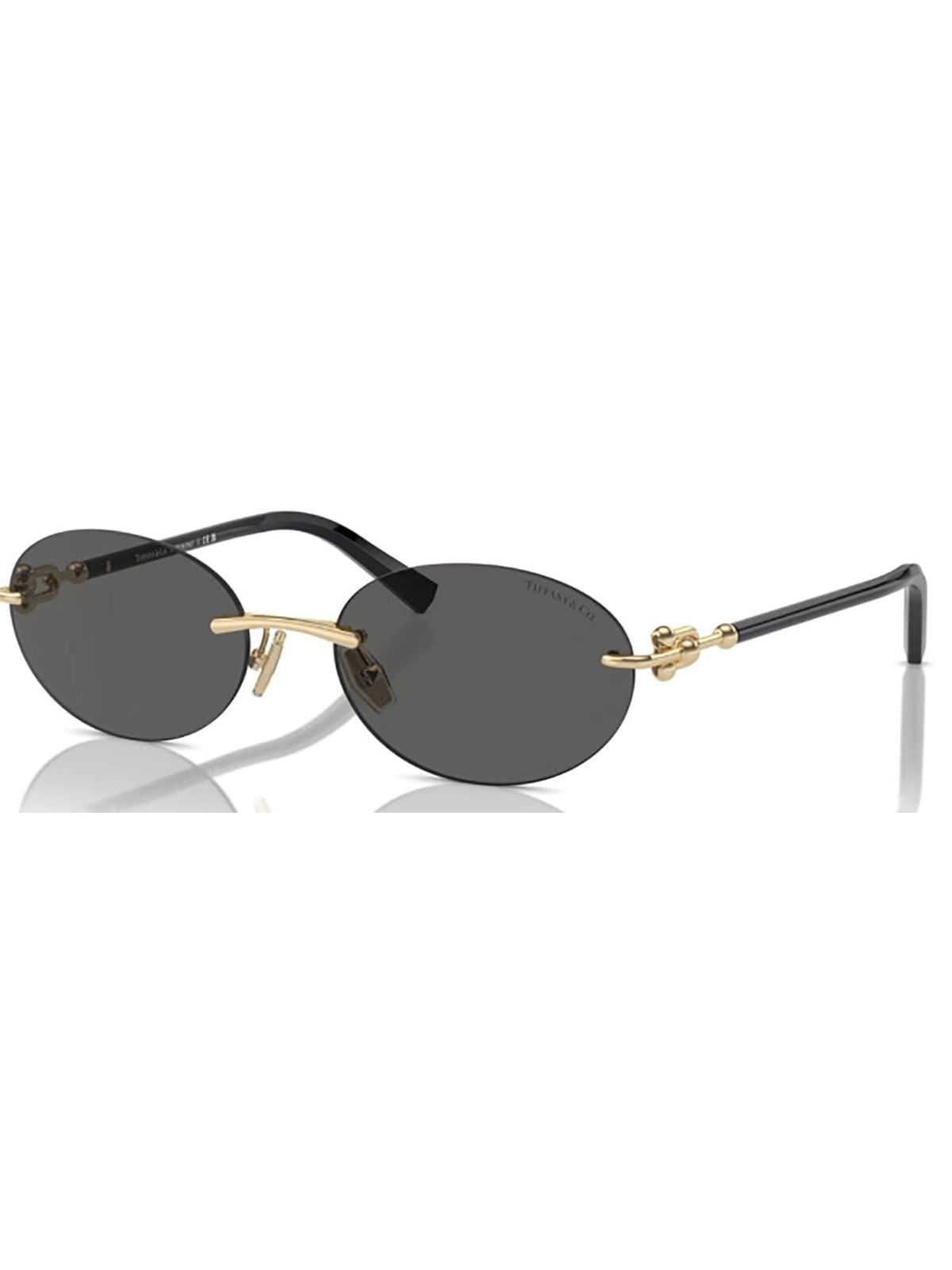 TIFFANY & CO. Sleek Metallic Sunglasses with 140mm Temples | Banlieue91