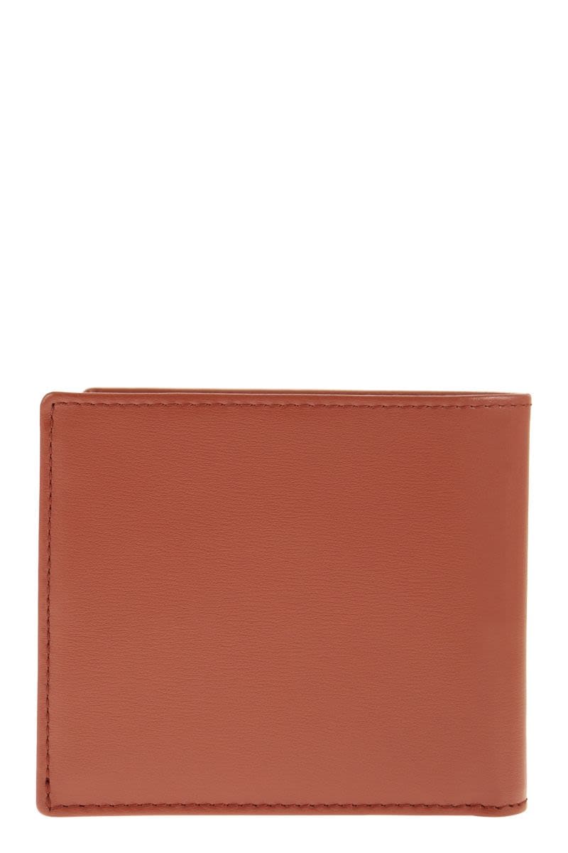 TOD'S Men's Mini Leather Wallet with Timeless Logo - 11 x 9.5 x 1.5 cm | Banlieue91