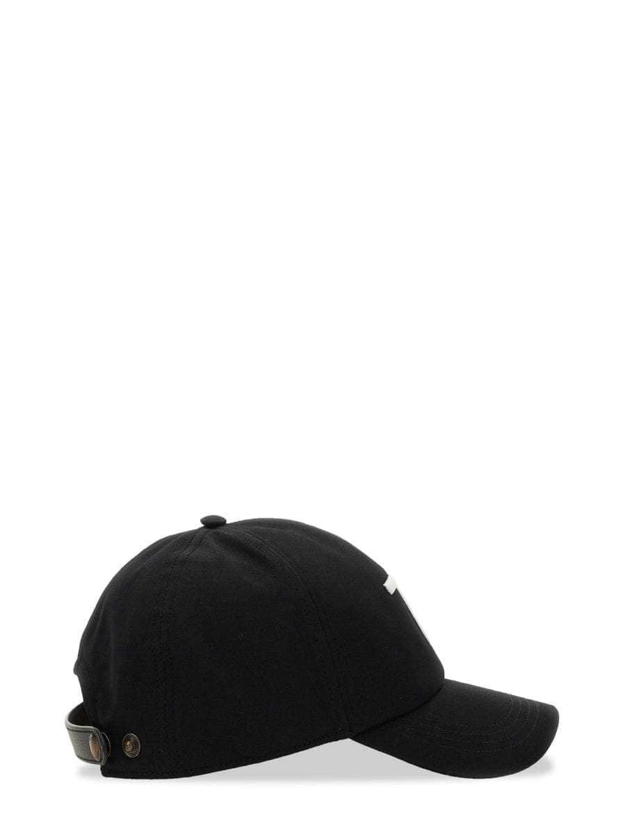 TOM FORD Men's Classic Cotton and Leather Hat | Banlieue91