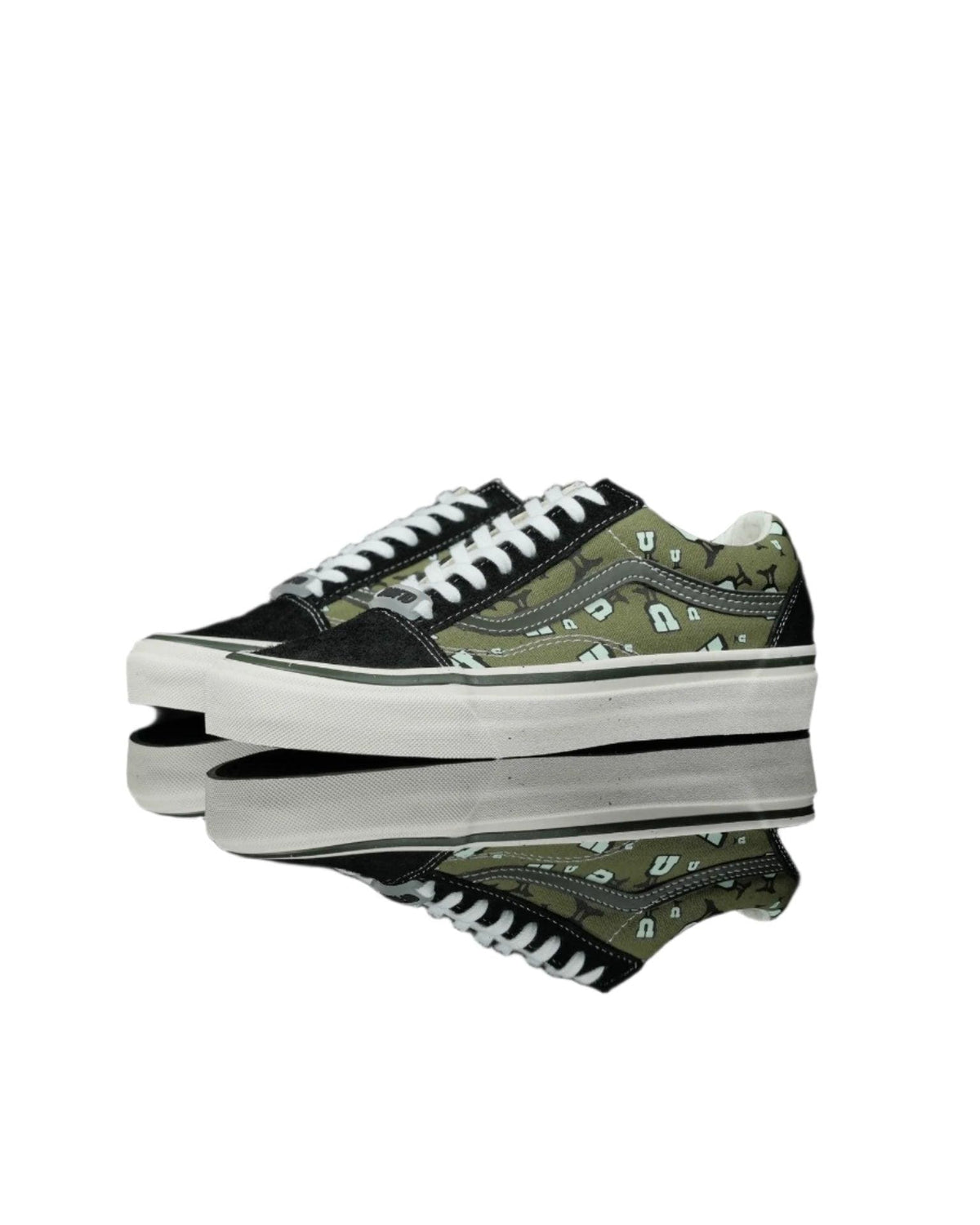 UNDEFEATED x Vans U-Man 'Green/Black/White' | Banlieue91