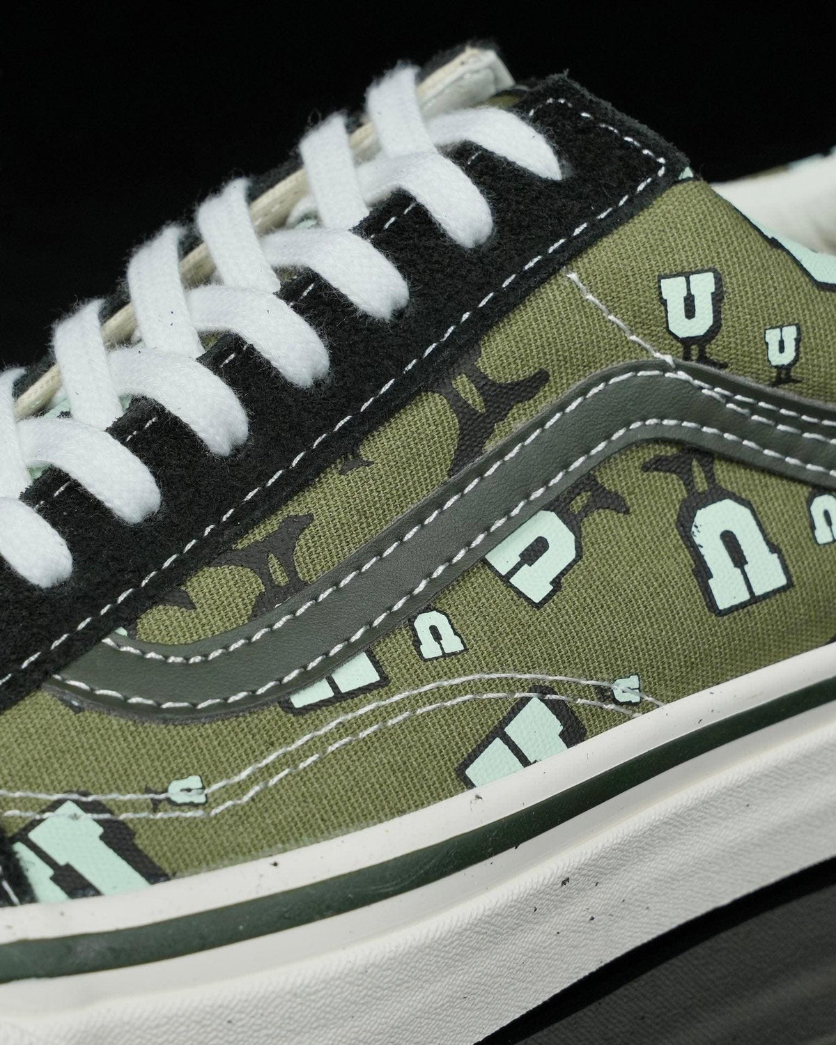 UNDEFEATED x Vans U-Man 'Green/Black/White' | Banlieue91