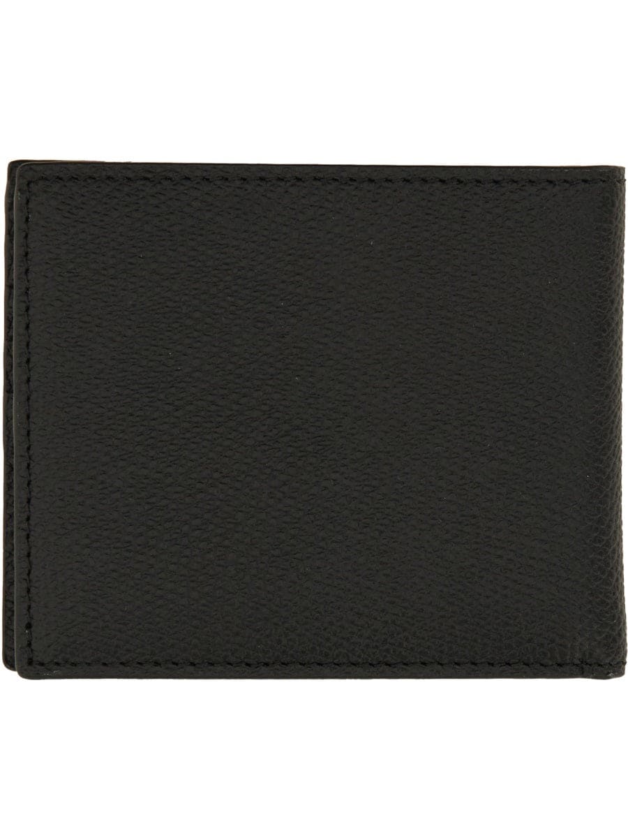 VALENTINO GARAVANI Mini Signature Grainy Calfskin Wallet | Banlieue91