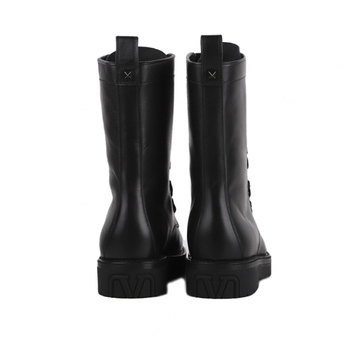 Valentino Garavani Valentino Garavani Combat Leather Boots | Banlieue91
