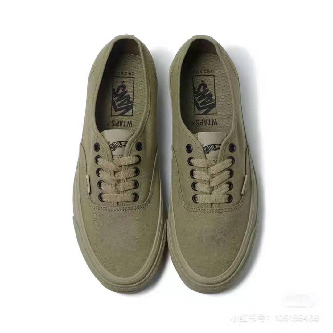 Vans Vault OG Authentic OG LX WTAPS Olive Drab | Banlieue91