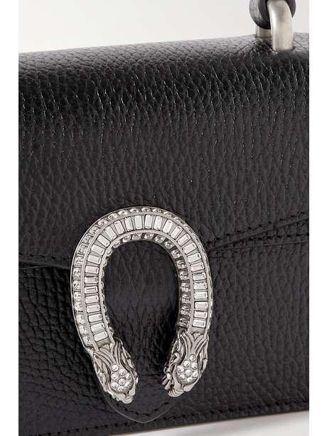 GUCCI Dionysus mini embellished textured-leather tote - Banlieue91