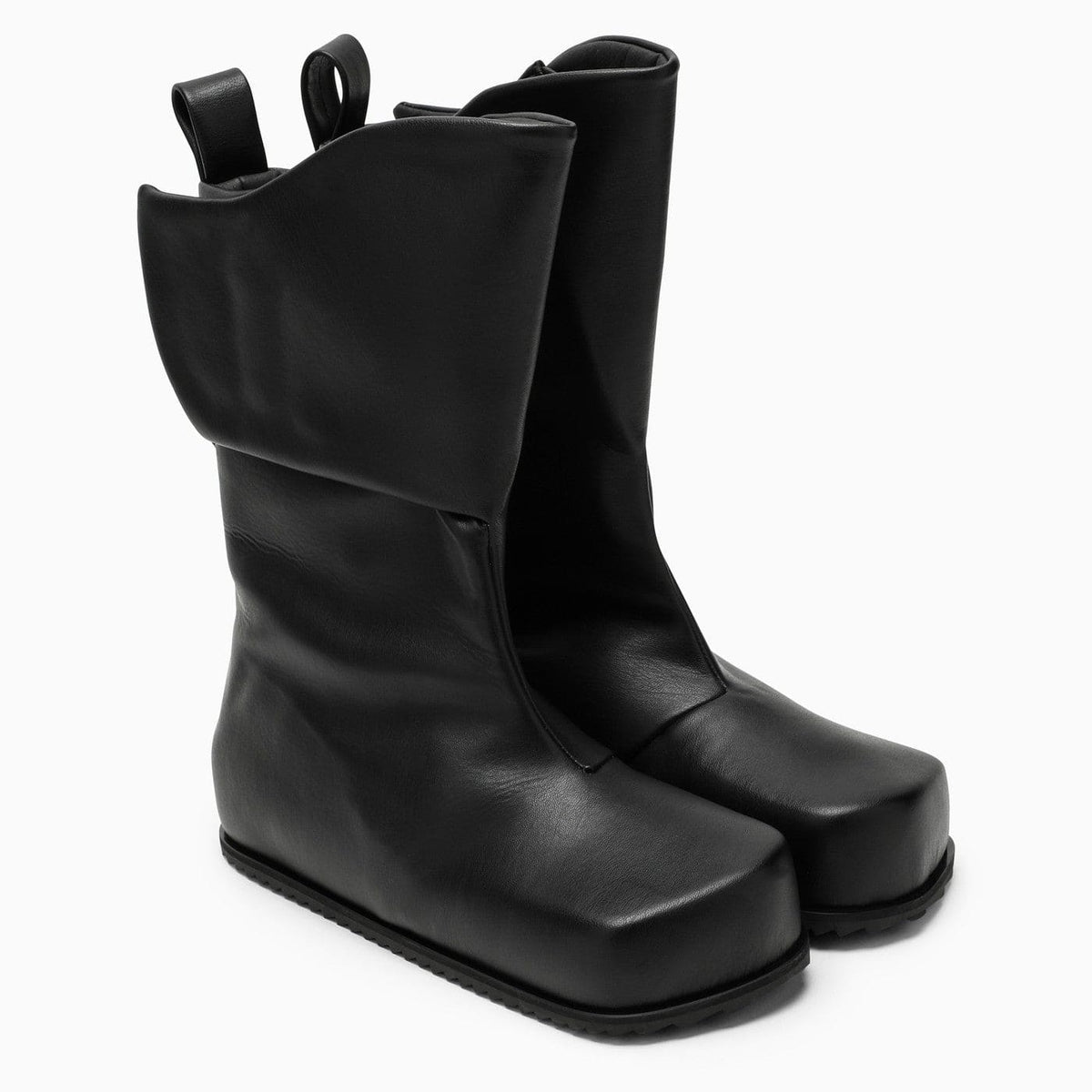 Yume Yume High Black Faux Leather Boot | Banlieue91