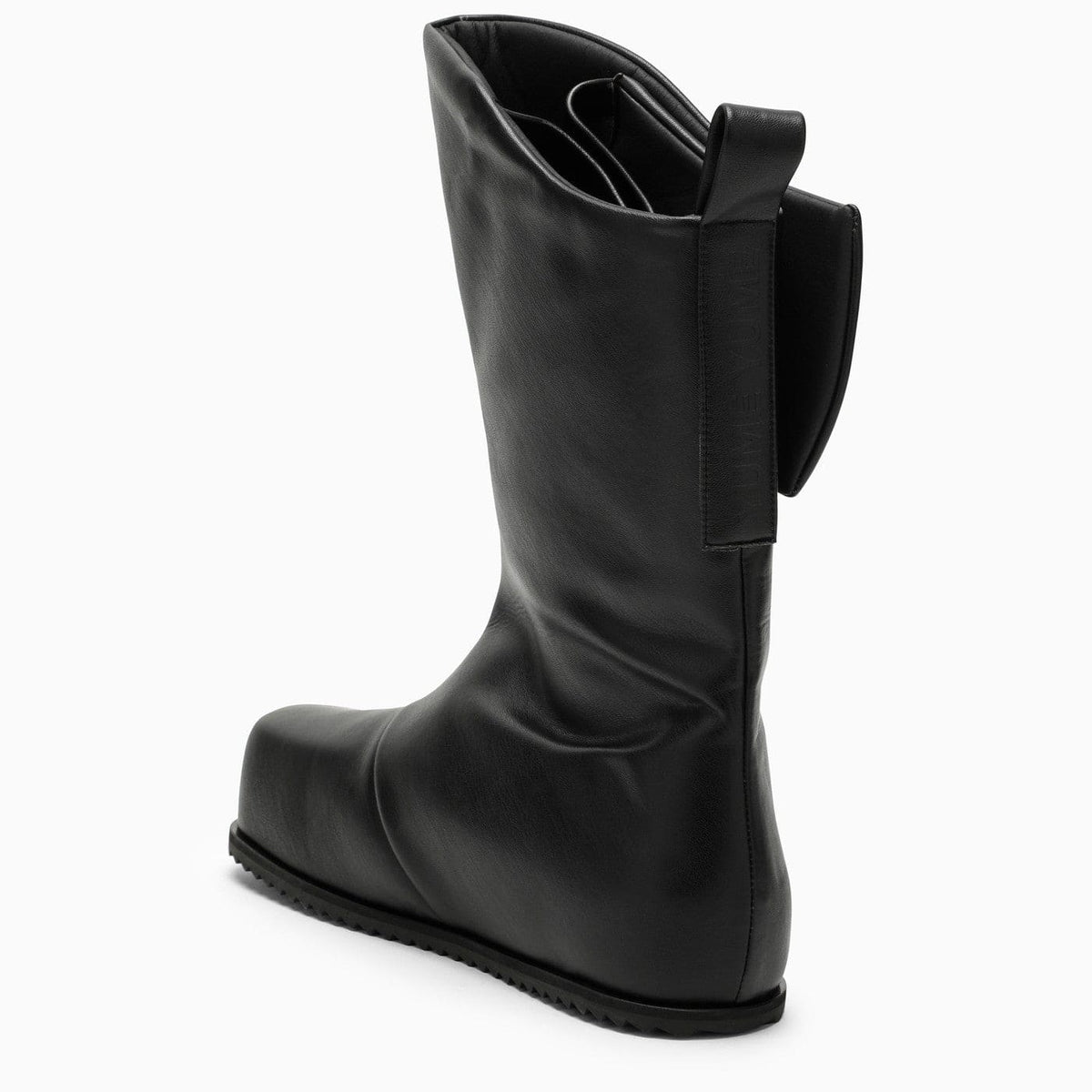 Yume Yume High Black Faux Leather Boot | Banlieue91