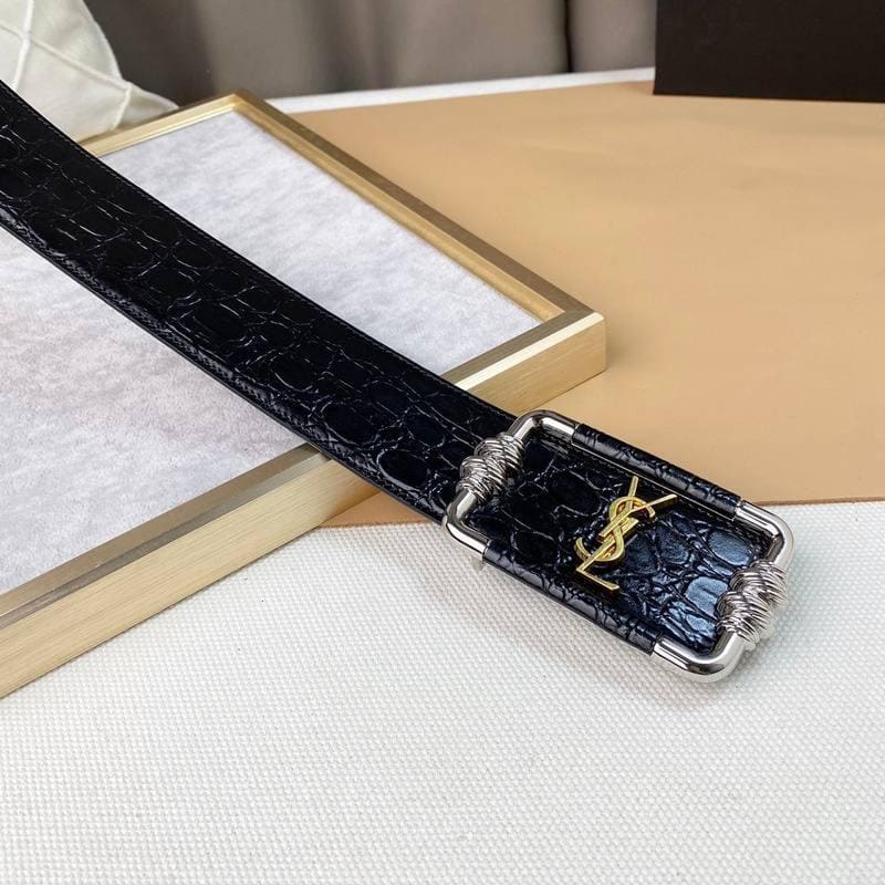 Yves Saint Laurent Vintage YSL Monogram Belt | Banlieue91