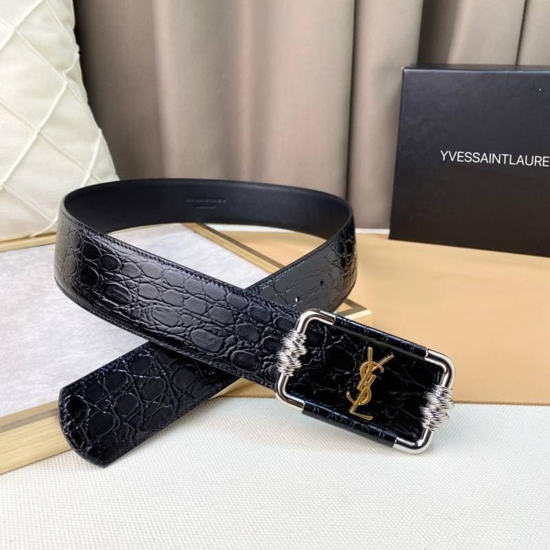 Yves Saint Laurent Vintage YSL Monogram Belt | Banlieue91