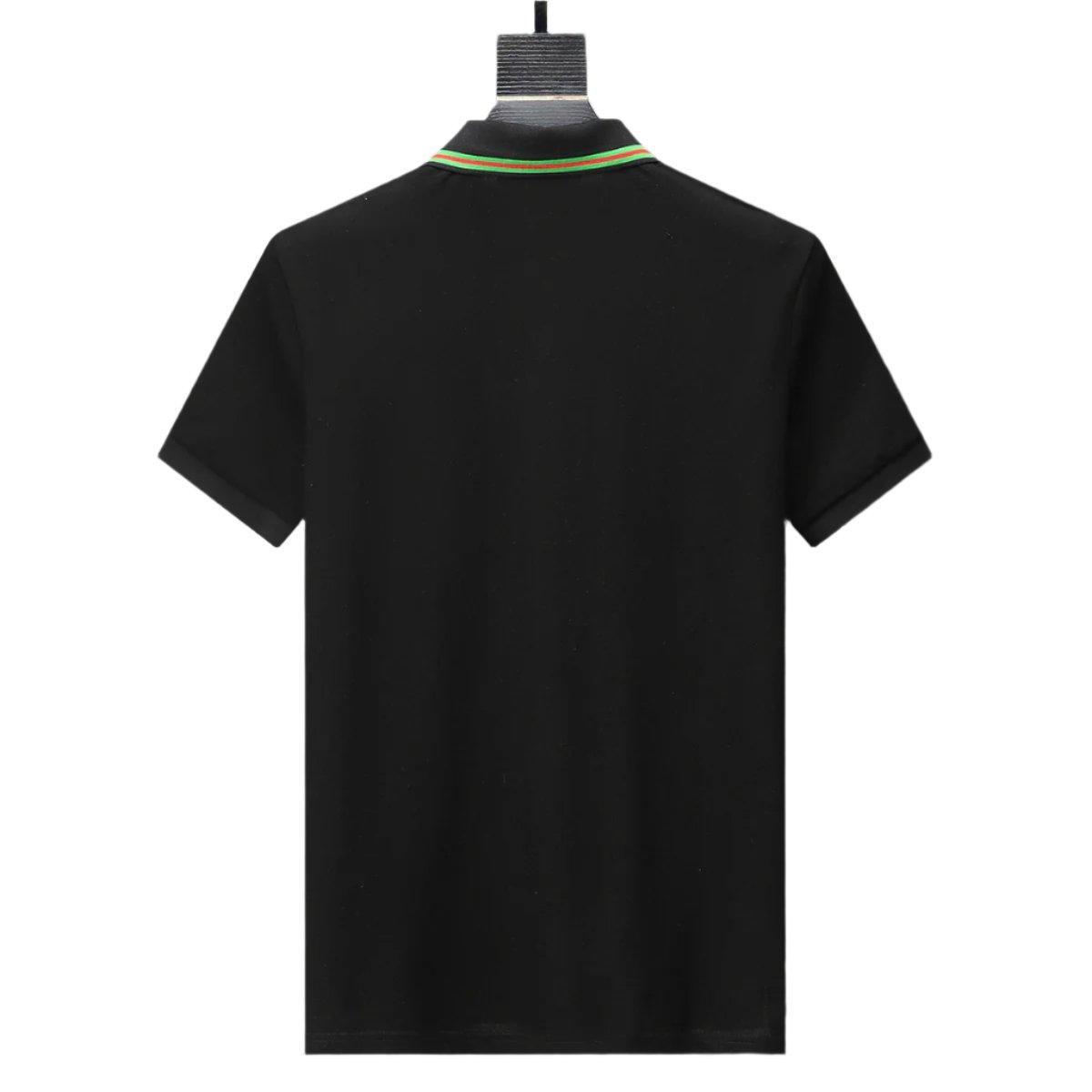 Gucci Black T-shirt with a collar - Banlieue91