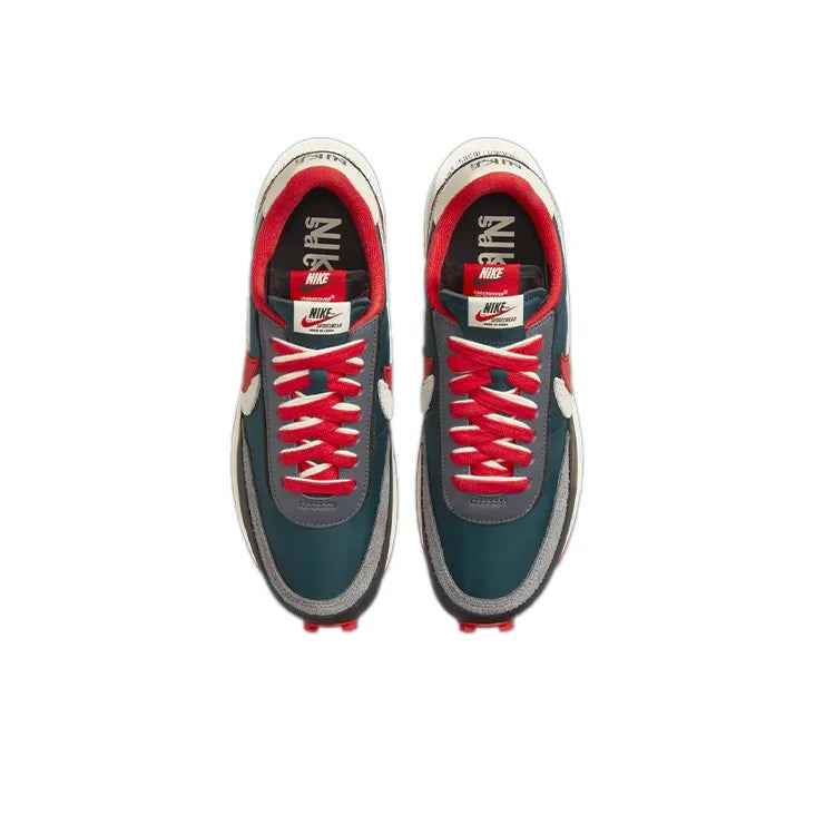 Nike LD Waffle Sacai Undercover Midnight Spruce University Red - Banlieue91 -