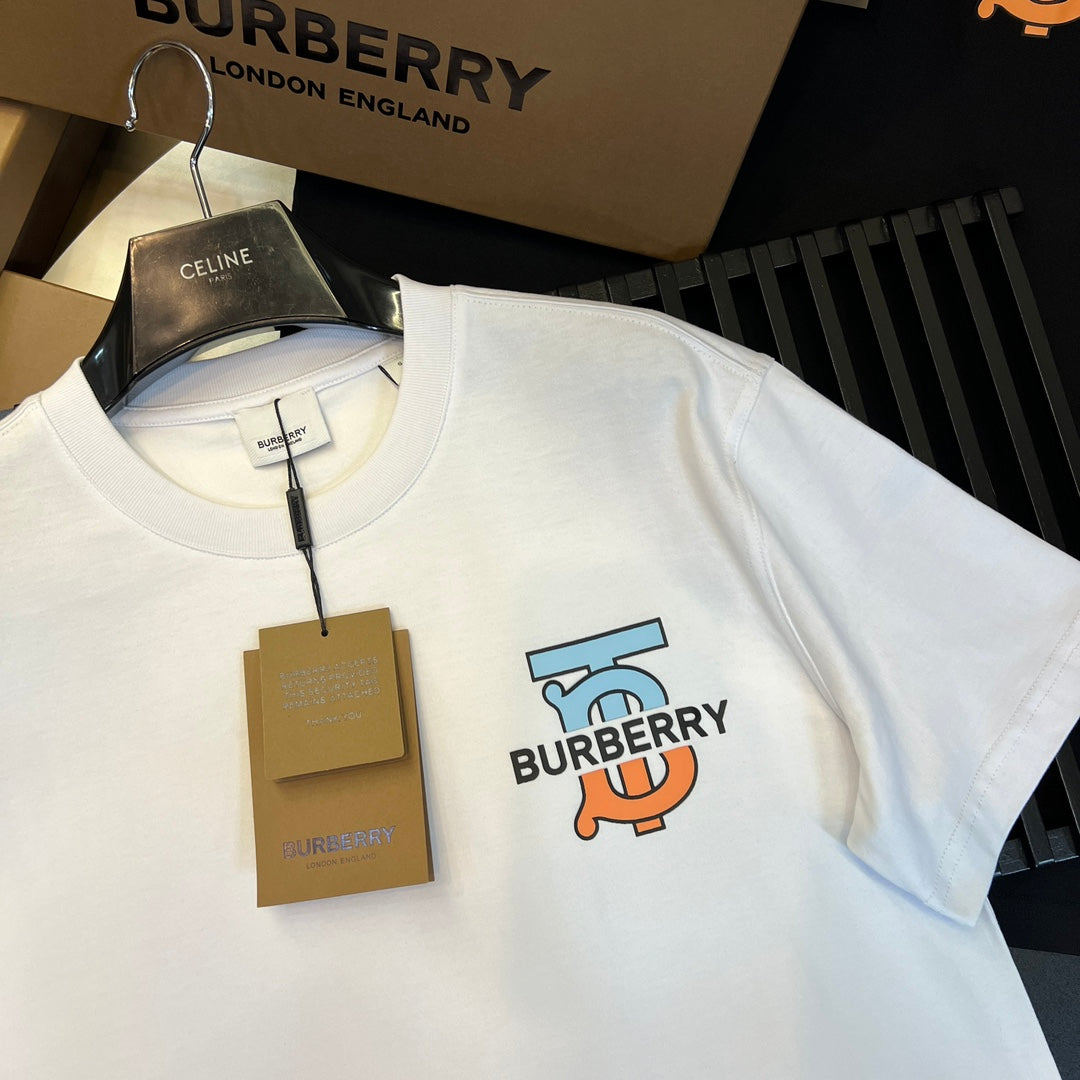 Burberry T-Shirt Without Collar 'White' - Banlieue91