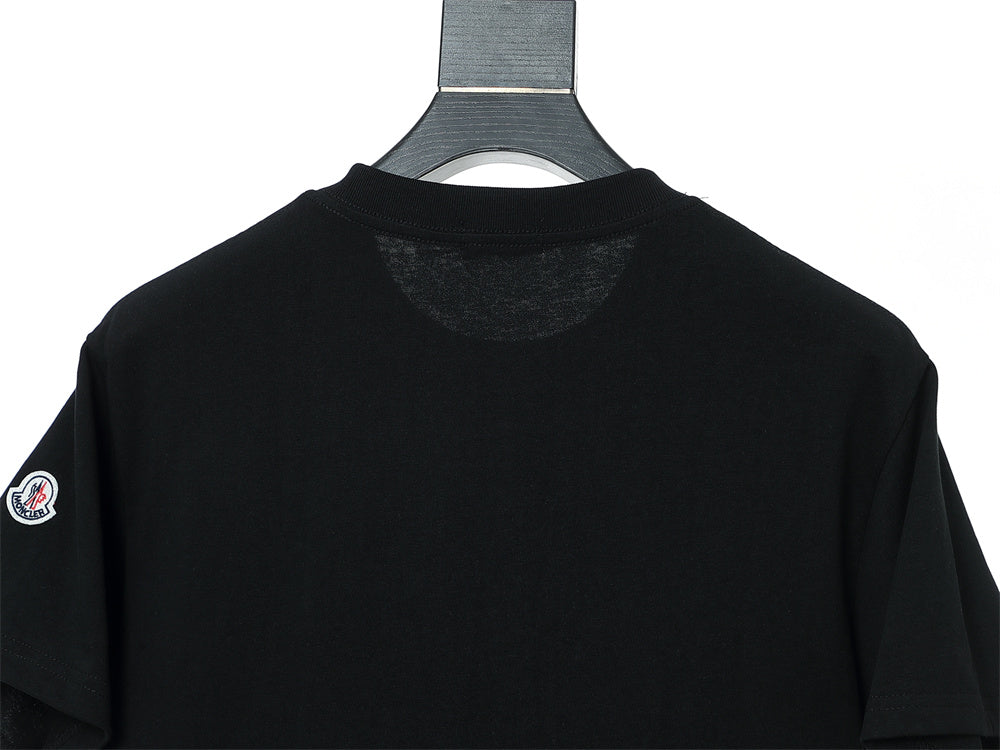 Moncler T-Shirt Without Collar 'Black' - Banlieue91