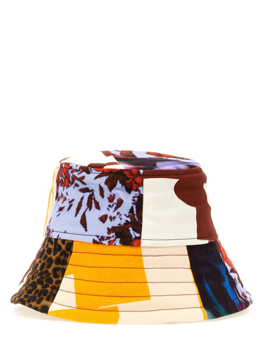 DRIES VAN NOTEN Contrast Stitching Bucket Hat - Banlieue91 -