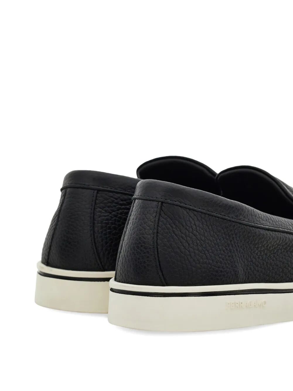 Ferragamo Men's Leather Moccasin Loafers - Banlieue91 -