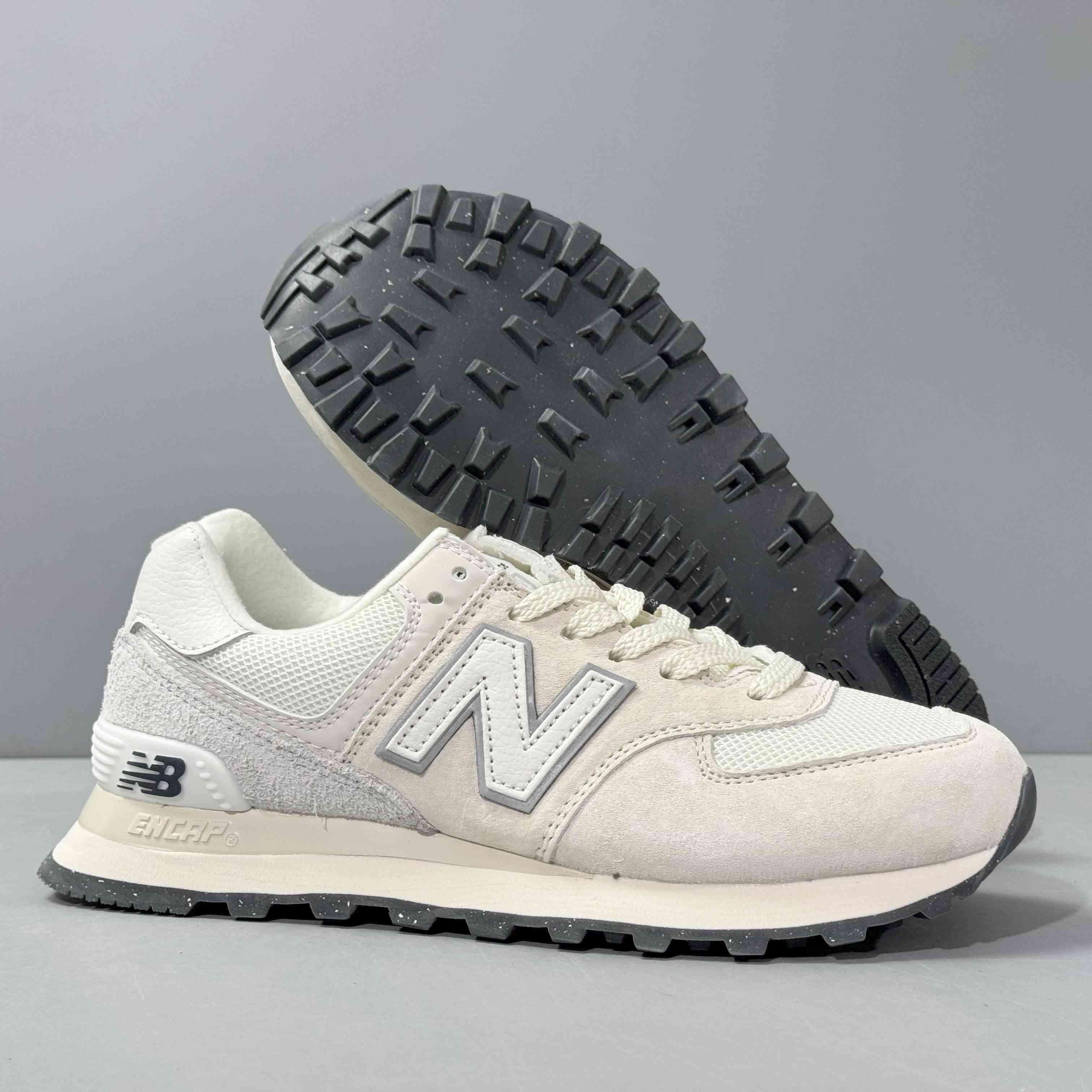 New Balance 574 'Beige White' - Banlieue91