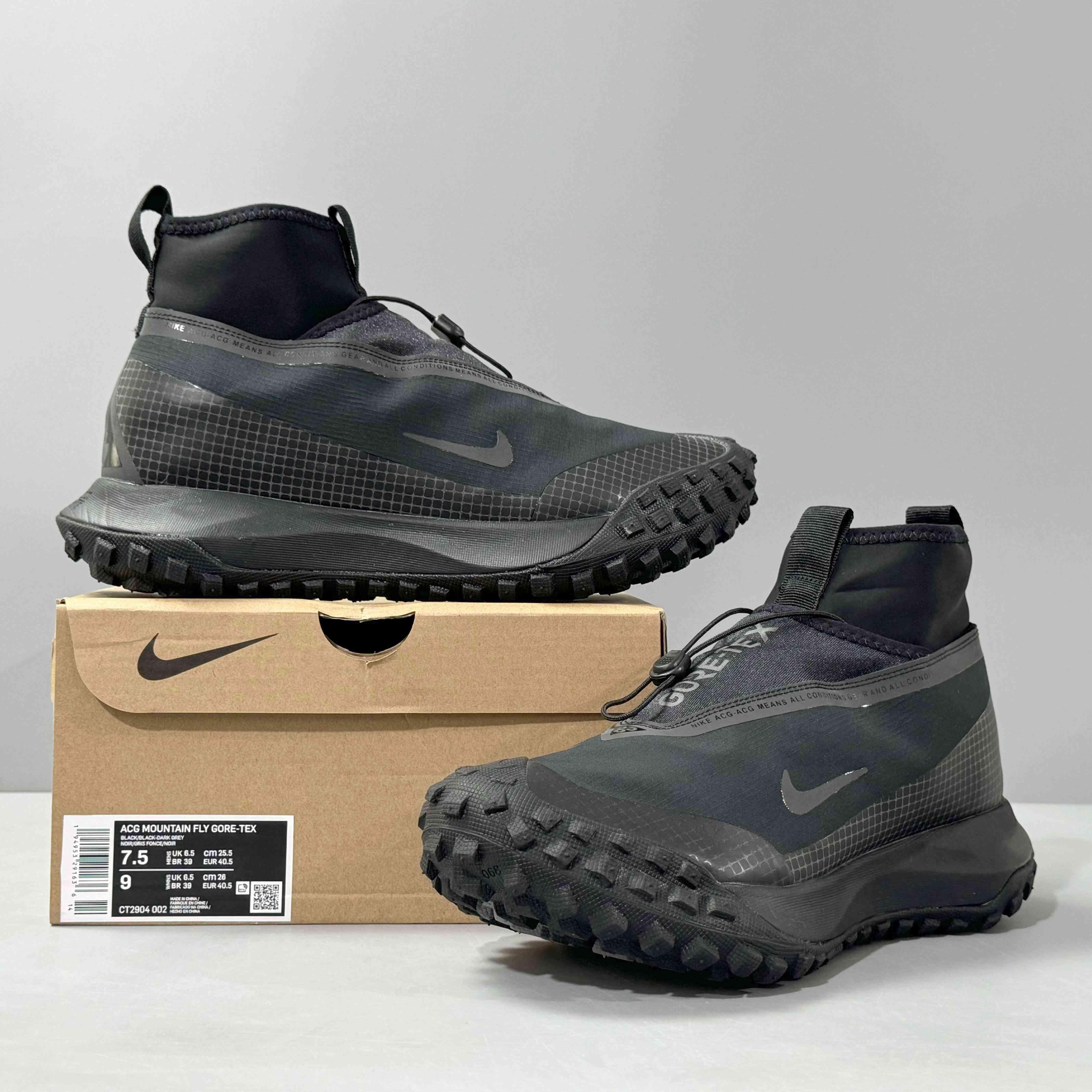 Nike ACG Mountain Fly High Gore-tex 'Dark Grey' - Banlieue91