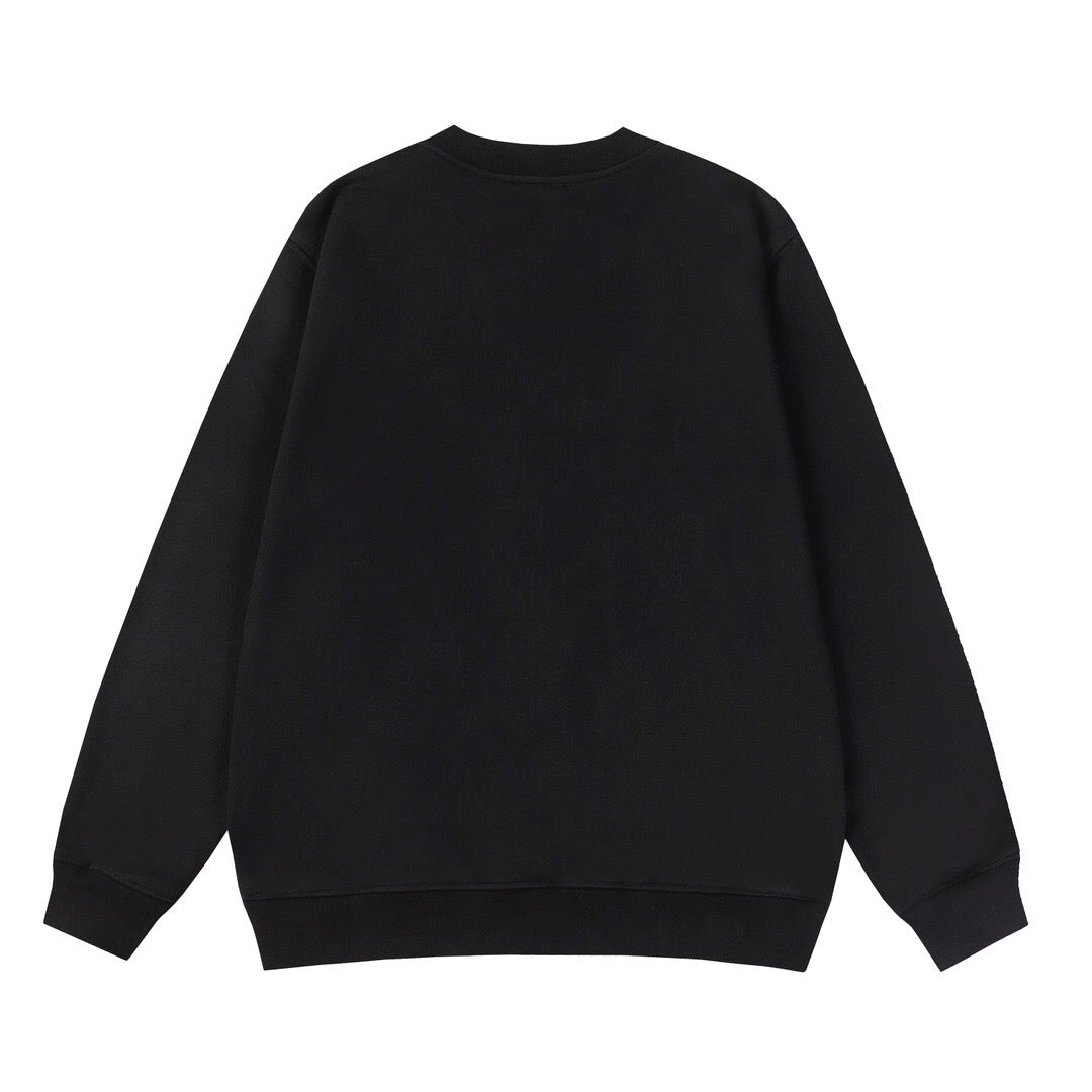 Moncler Logo Patch Sweatshirt 'Black' - Banlieue91