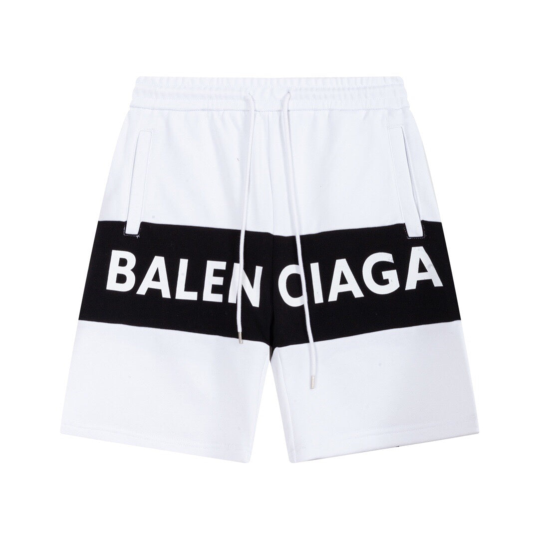 Balenciaga Sport Short Pant 'White/Black'