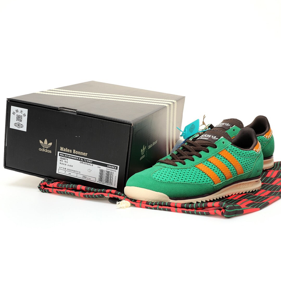 Wales Bonner X Adidas Originals SL72 Knit 'Green'