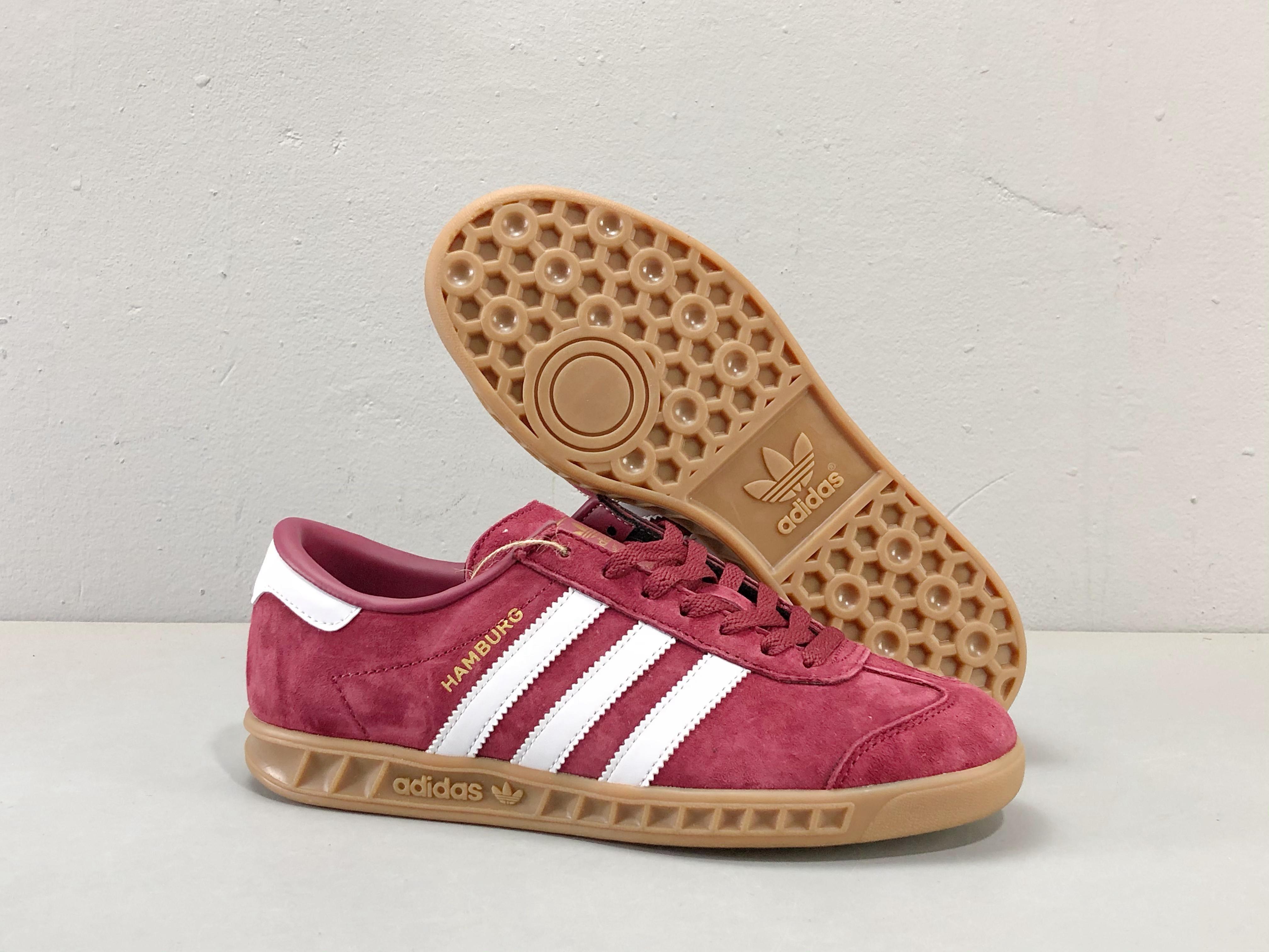 Adidas Originals Hamburg 'Red White' - Banlieue91