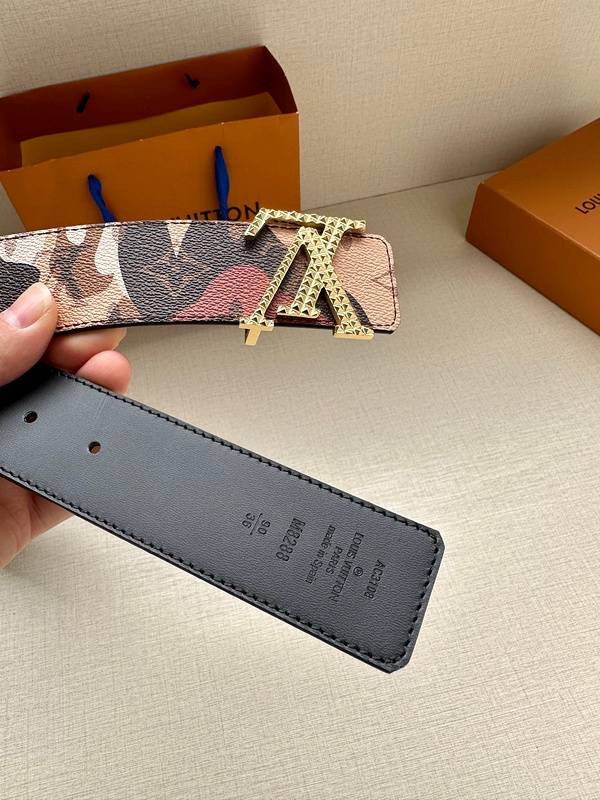 Louis Vuitton LV Initials Reversible Belt 'Brown' - Banlieue91