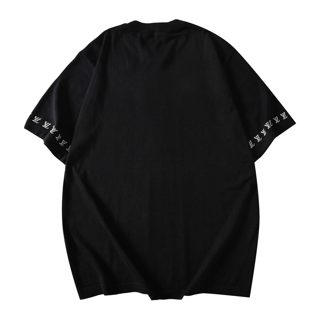 Louis Vuitton T-Shirt Without Collar 'Black' - Banlieue91