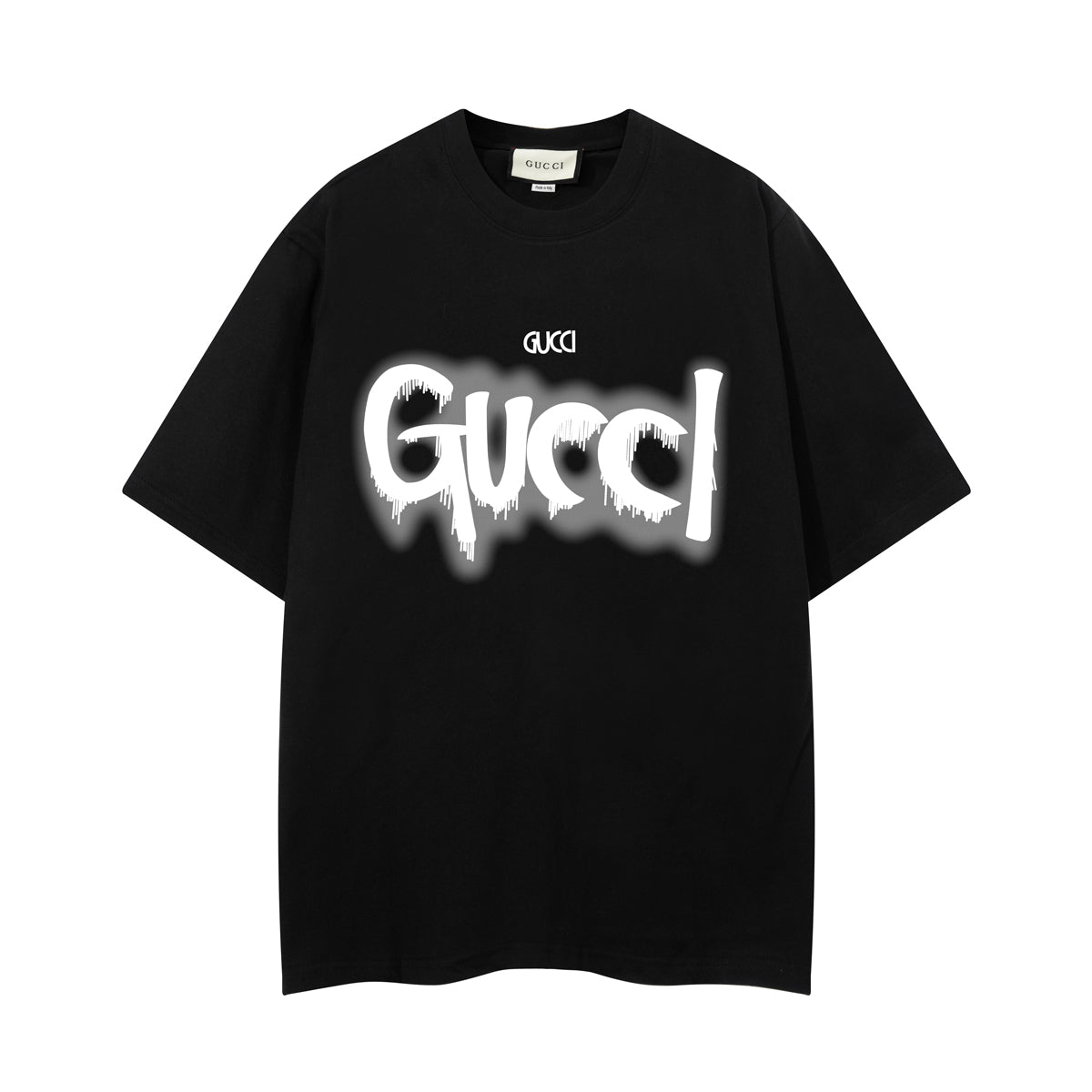 Gucci T-Shirt Without Collar 'Black' - Banlieue91