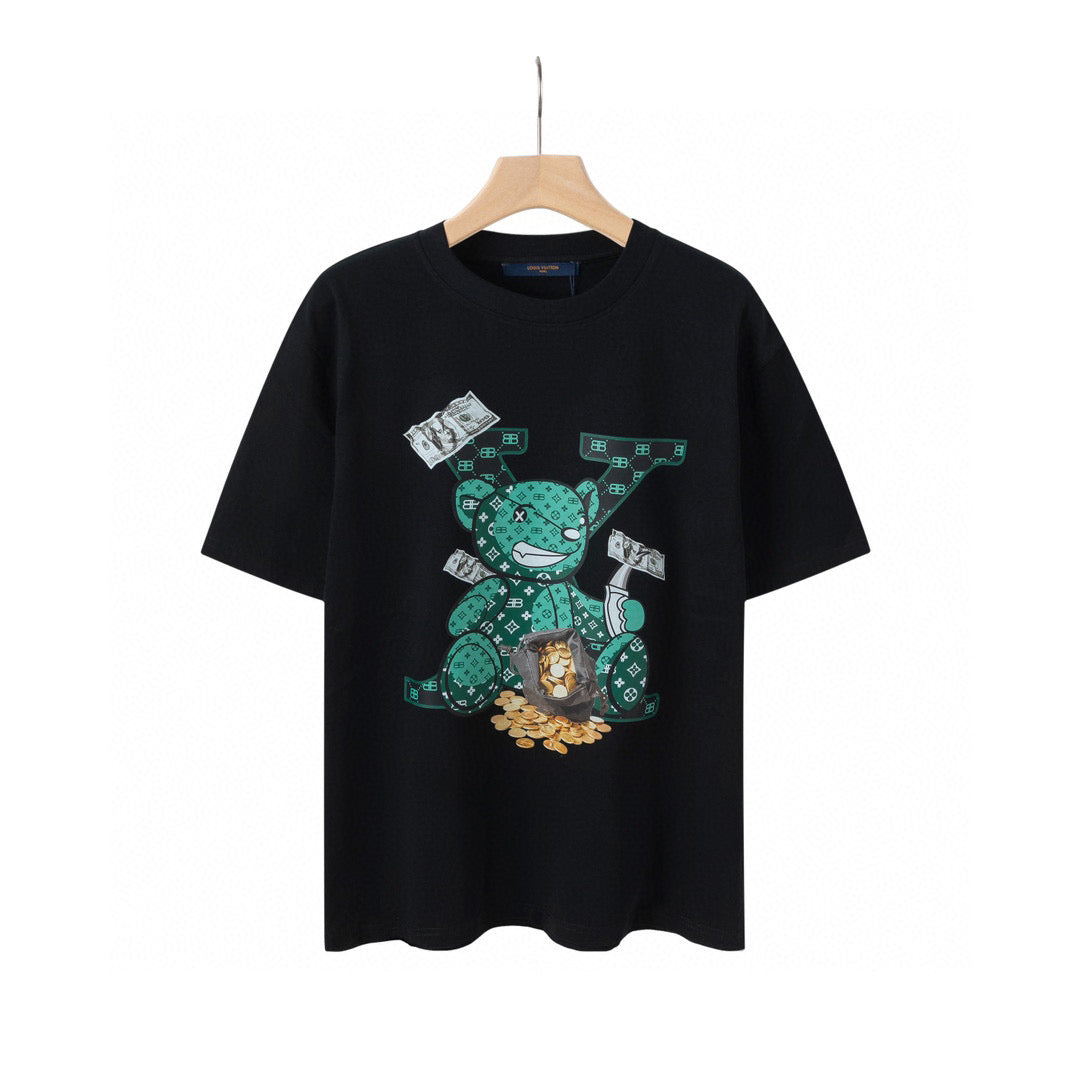 Louis Vuitton T-Shirt Without Collar 'Black' - Banlieue91