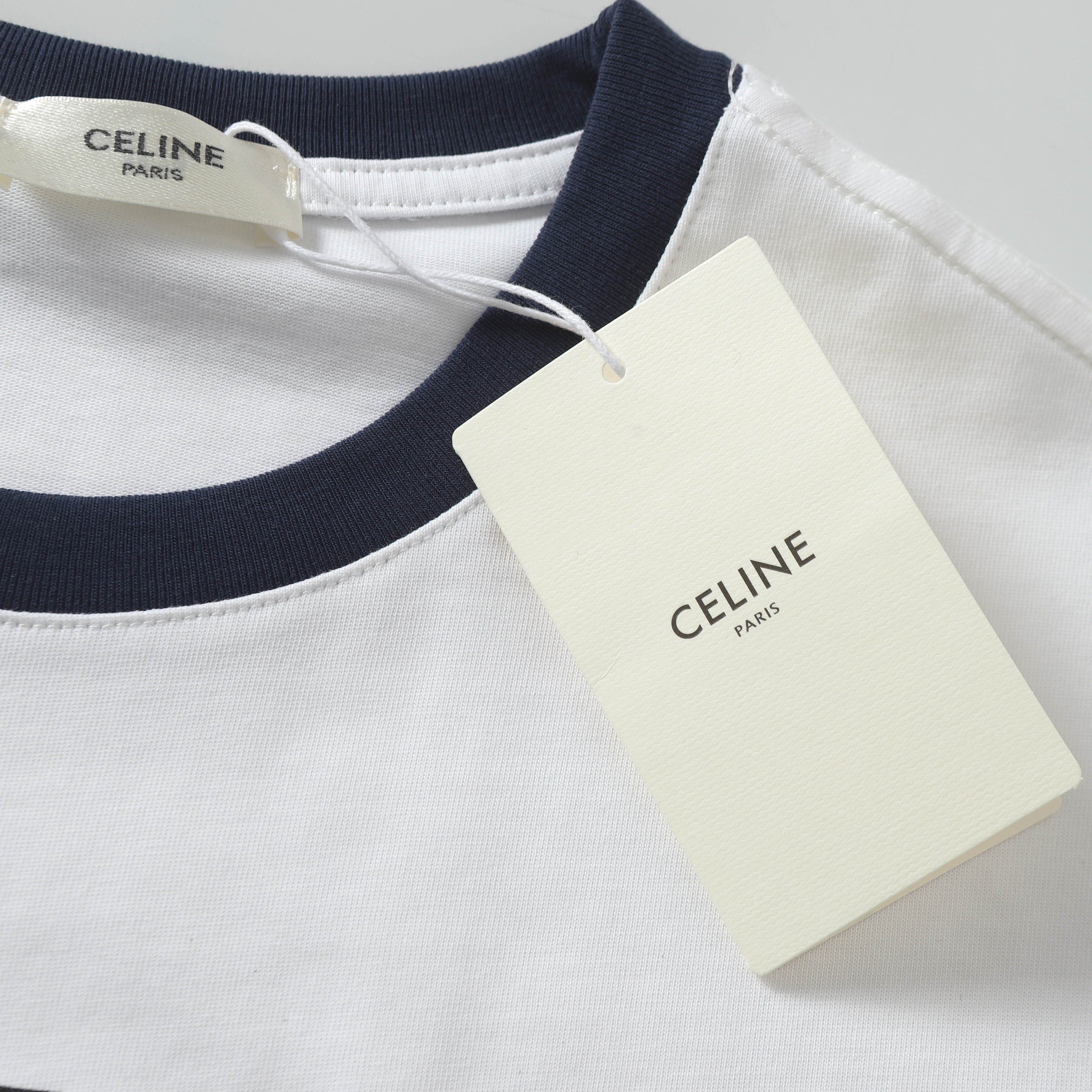 CELINE PARIS loose t-shirt in cotton jersey - Banlieue91 -