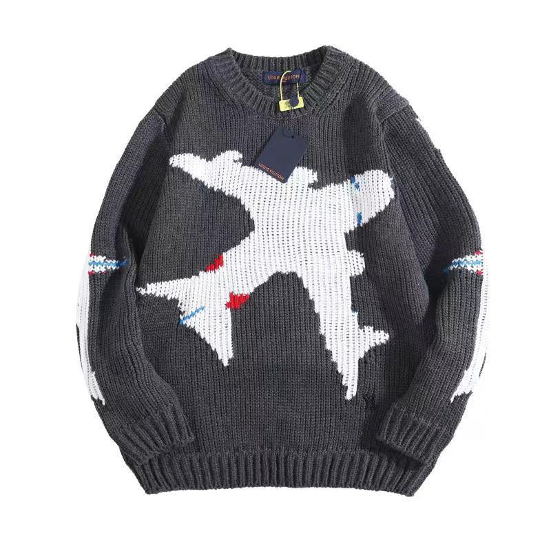 Louis Vuitton × Virgil Abloh Plane Chunky Crewneck - Banlieue91