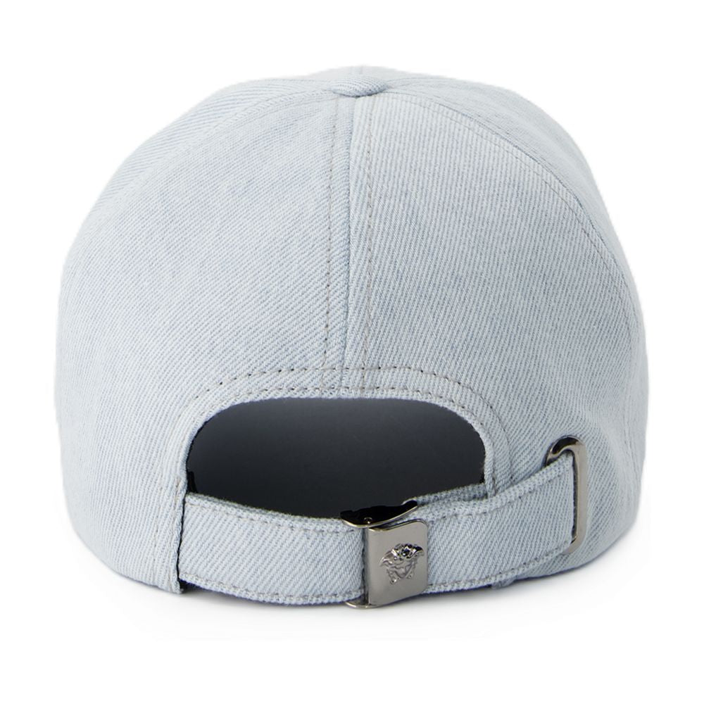 VERSACE Men's Denim Multi-Color Cap - SS24 Collection - Banlieue91 -