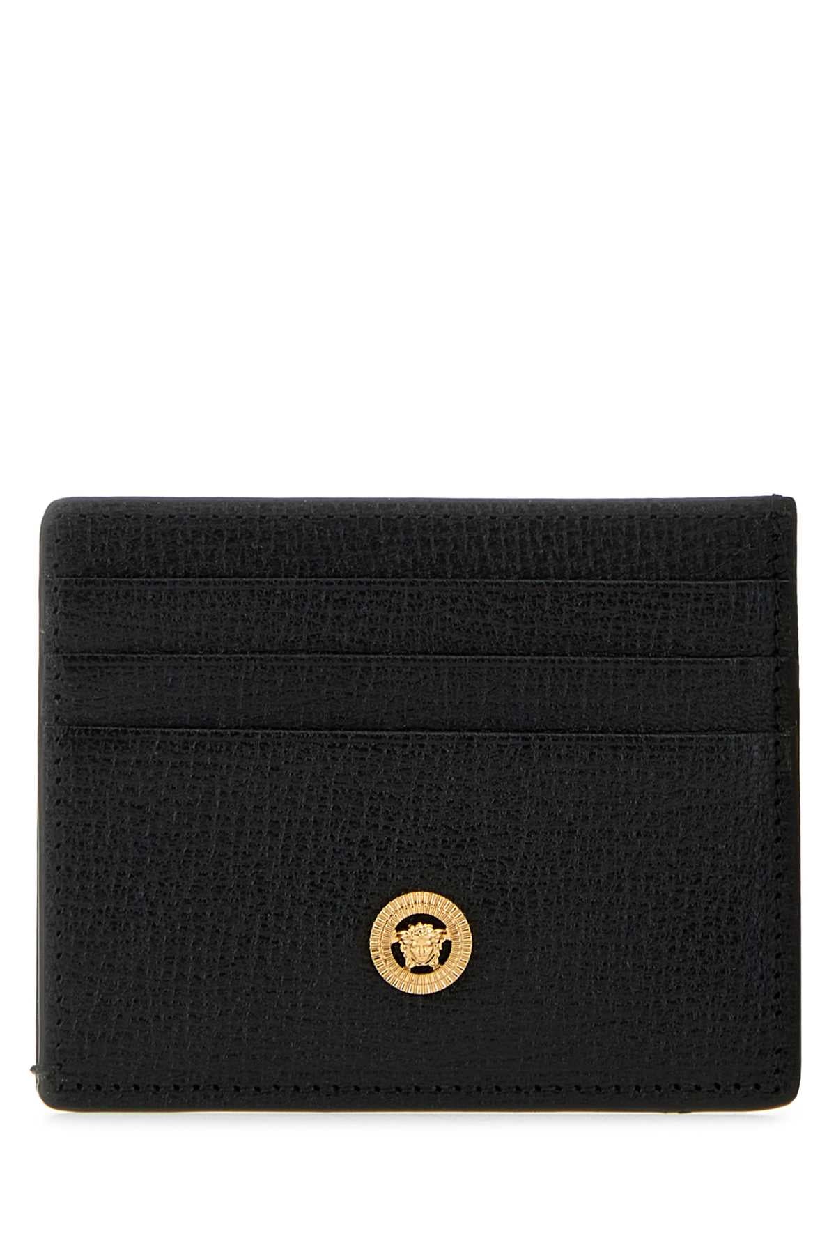 VERSACE Medusa Mini Leather Card Holder - Banlieue91 -