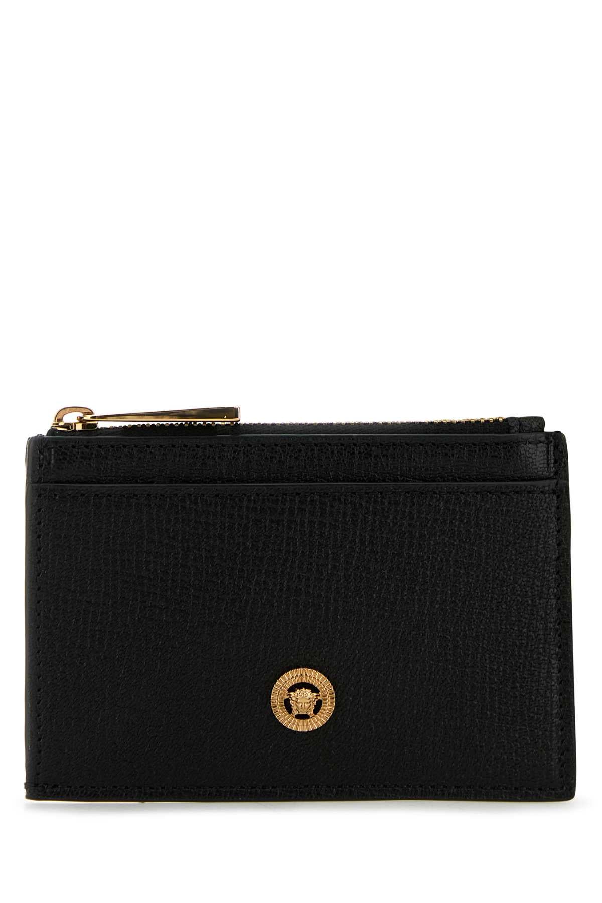 VERSACE Mini Leather Card Holder with Zip - Banlieue91 -